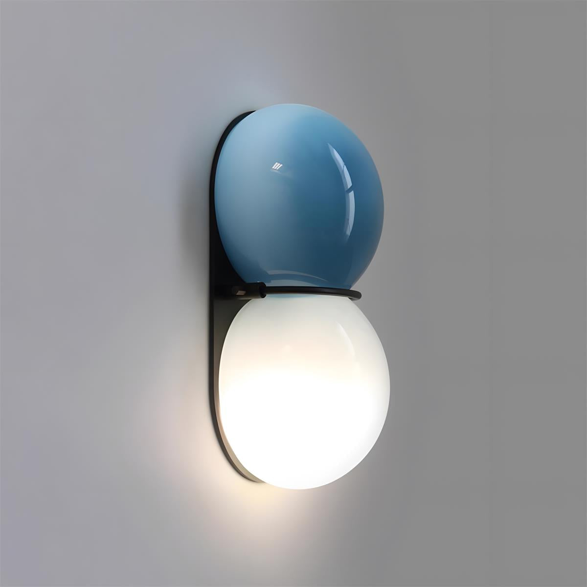 Duet Modern Glass Wall Lamp