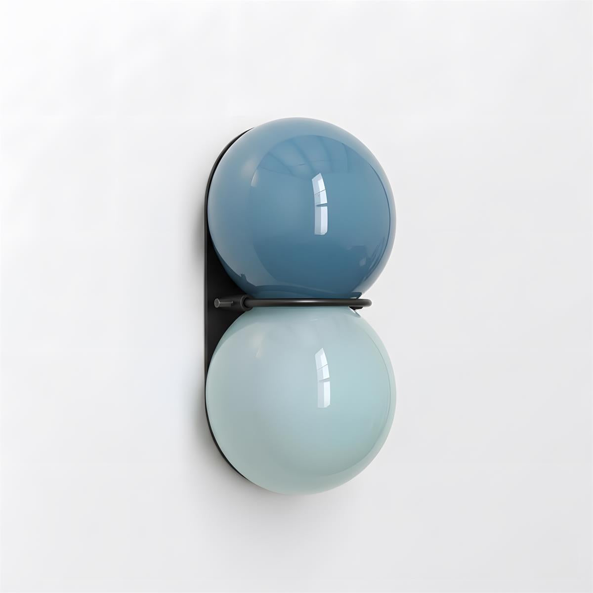 Duet Modern Glass Wall Lamp
