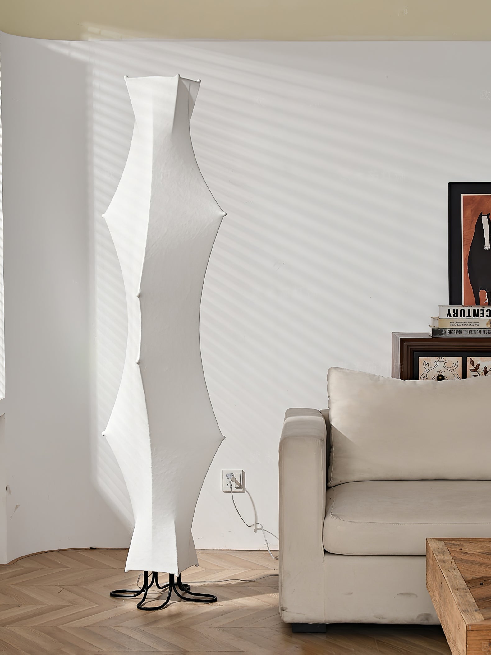 Twist Silk Floor Lamp - Blowlighting