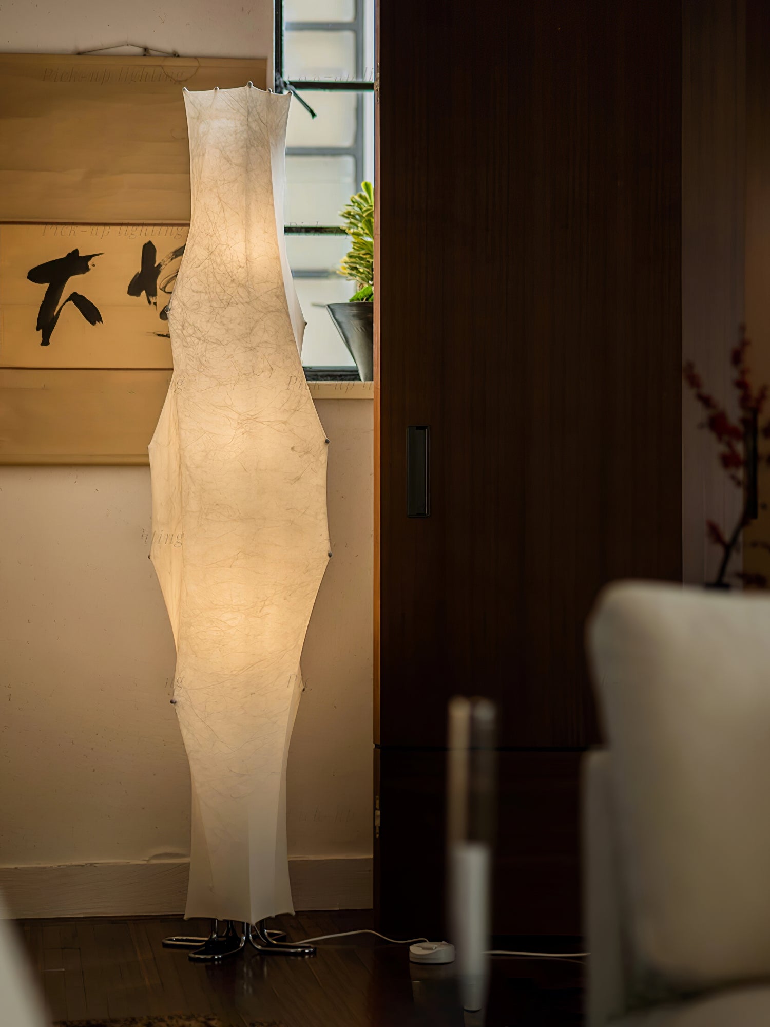 Twist Silk Floor Lamp - Blowlighting