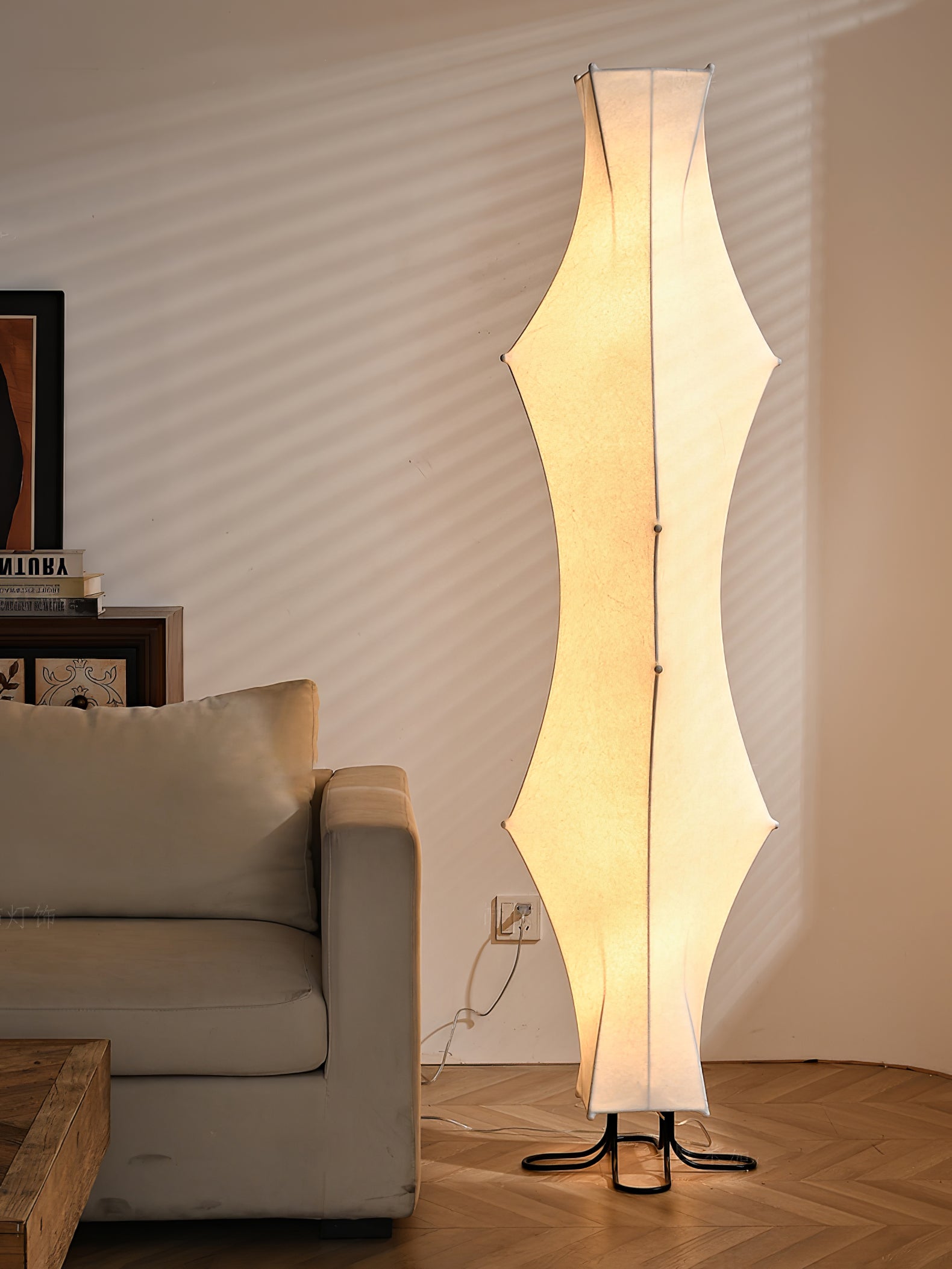 Twist Silk Floor Lamp - Blowlighting
