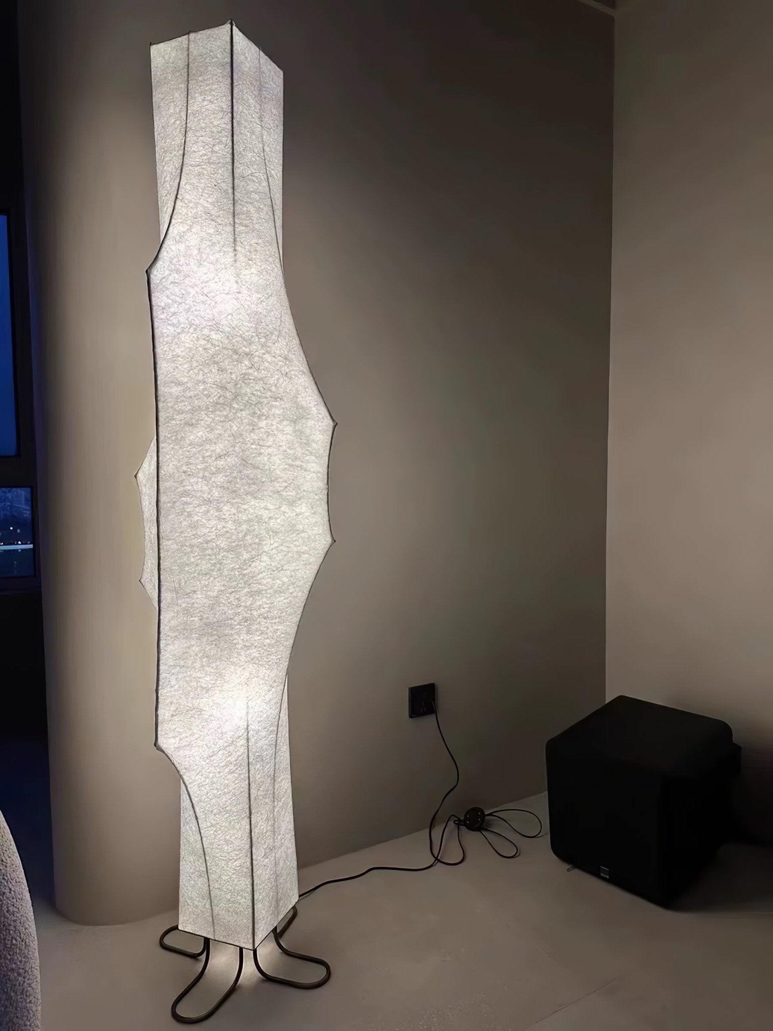 Twist Silk Floor Lamp - Blowlighting