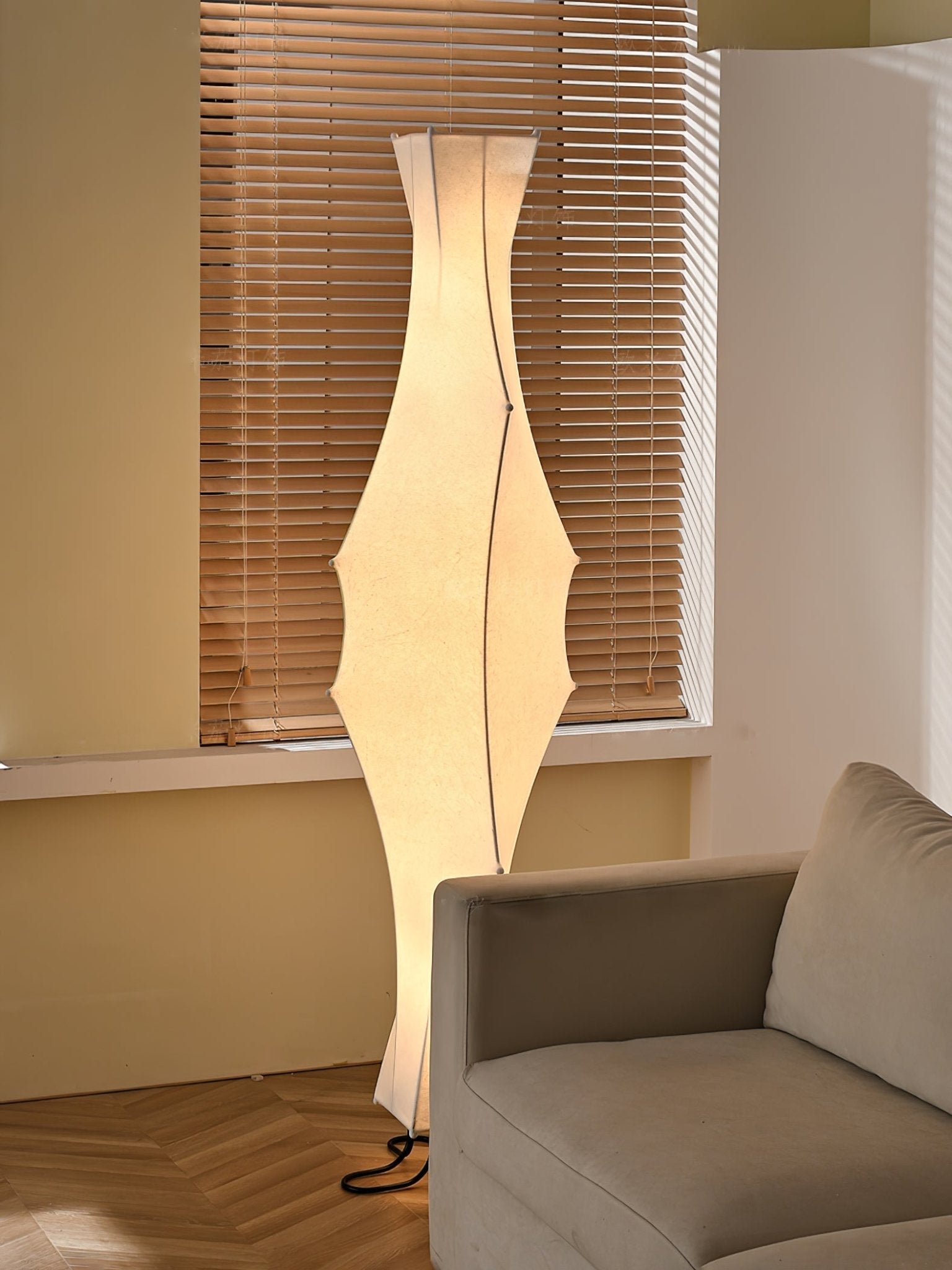 Twist Silk Floor Lamp - Blowlighting