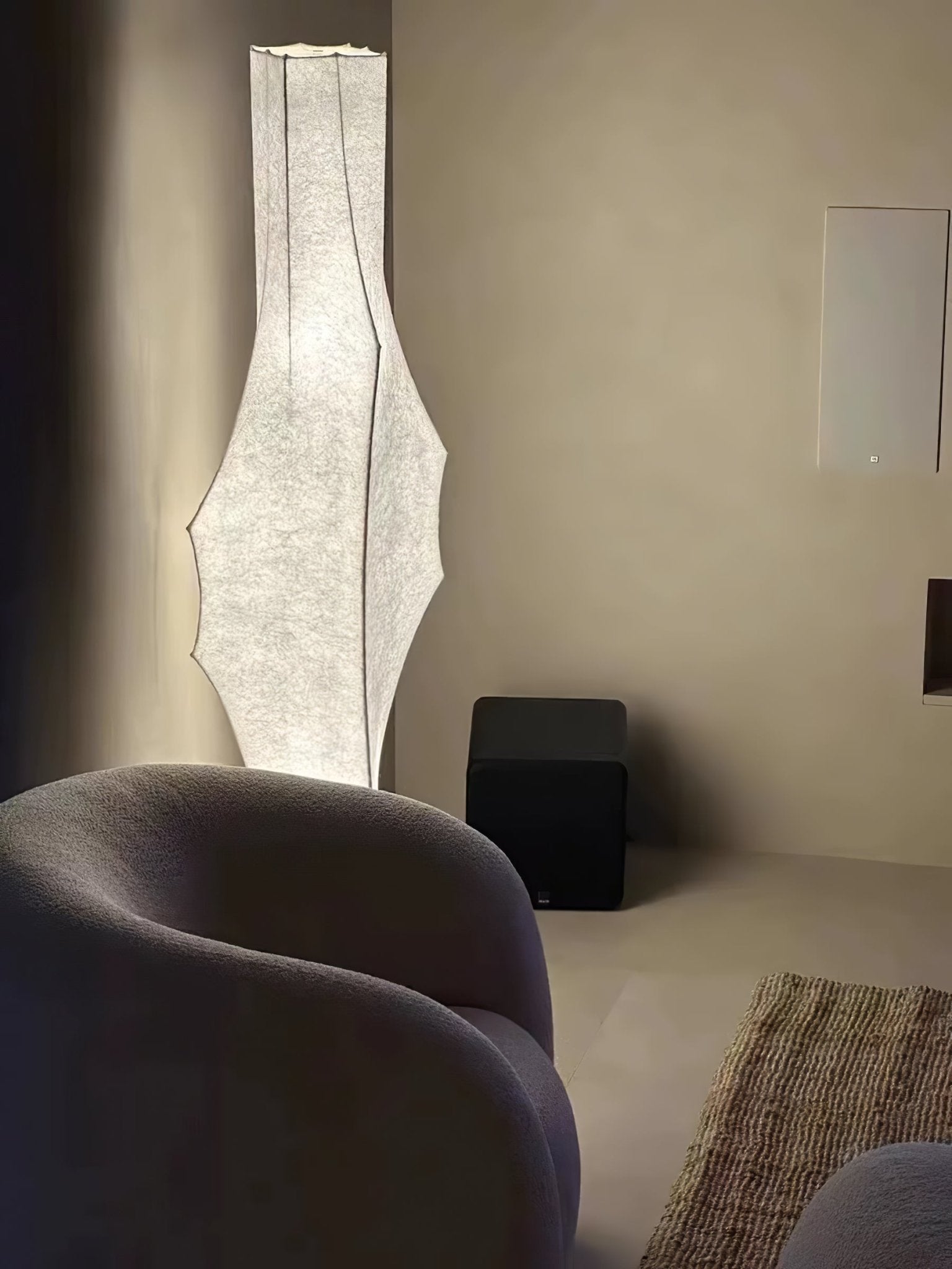 Twist Silk Floor Lamp - Blowlighting