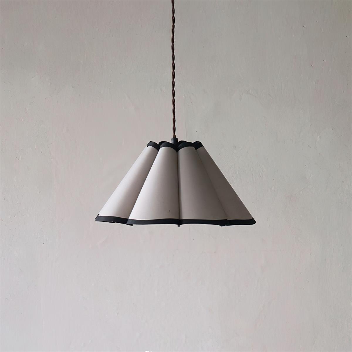 Twisted Modern Fabric Pendant Light