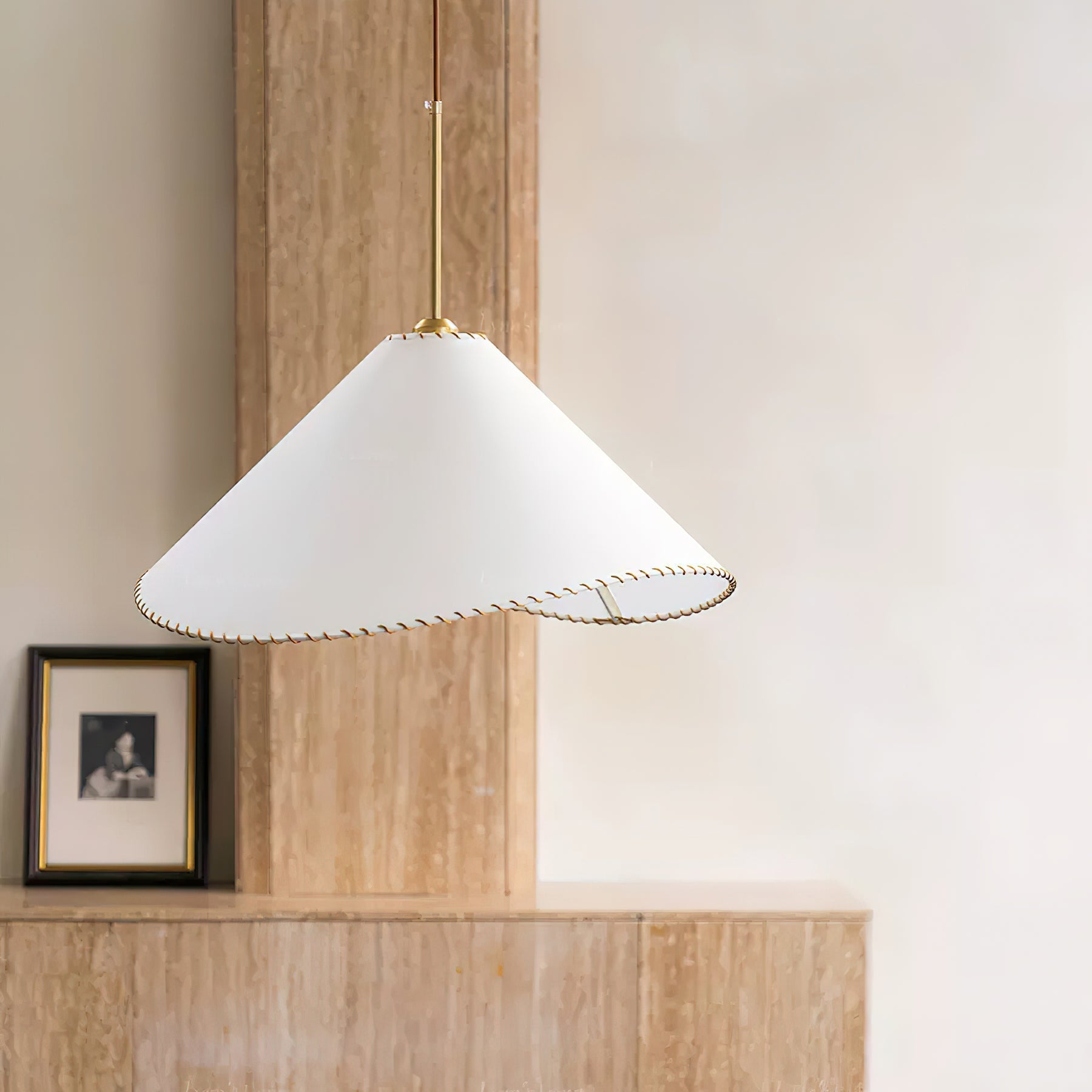 Twisted Shade Pendant Lamp - Blowlighting