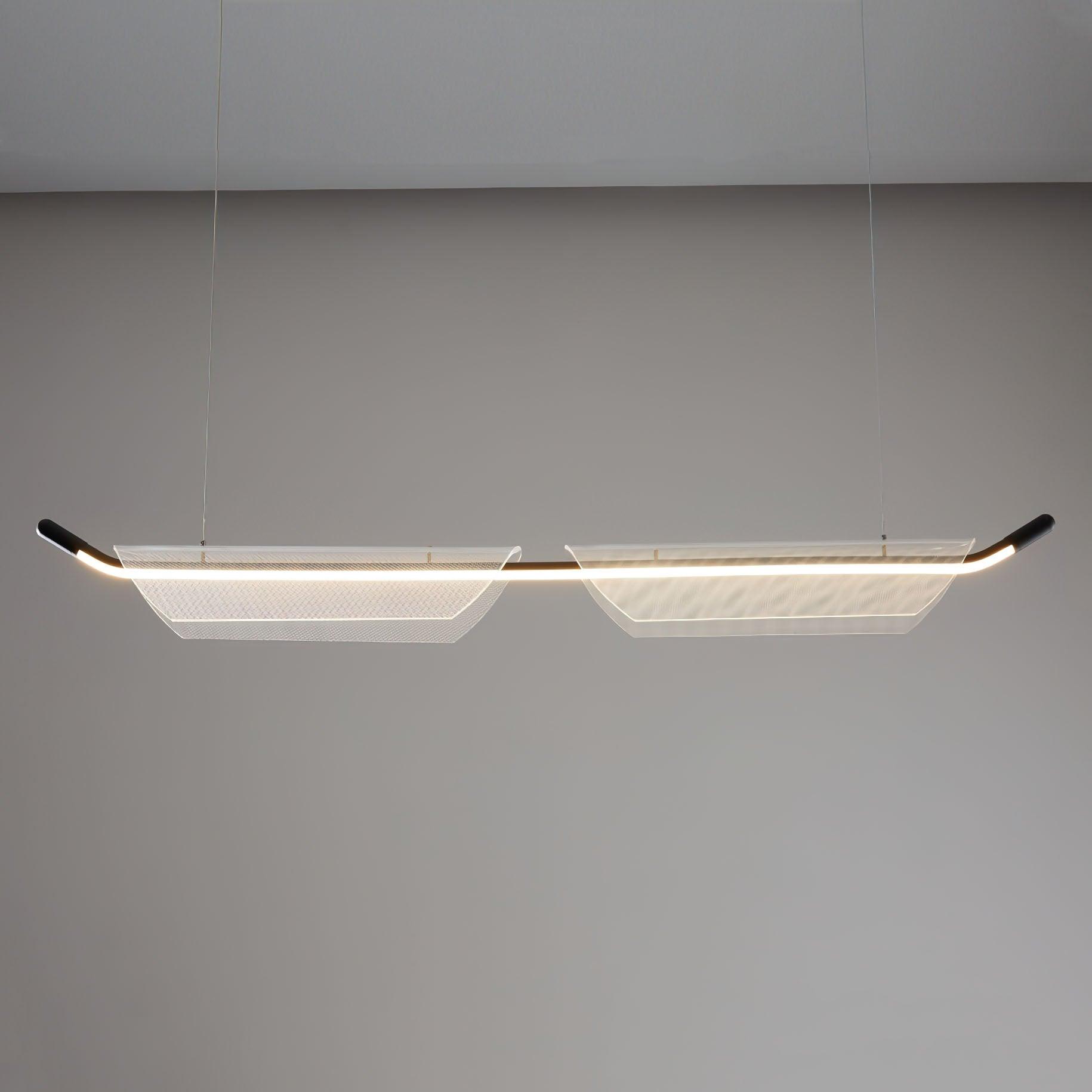 Two Boats Acrylic Pendant Light - Blowlighting