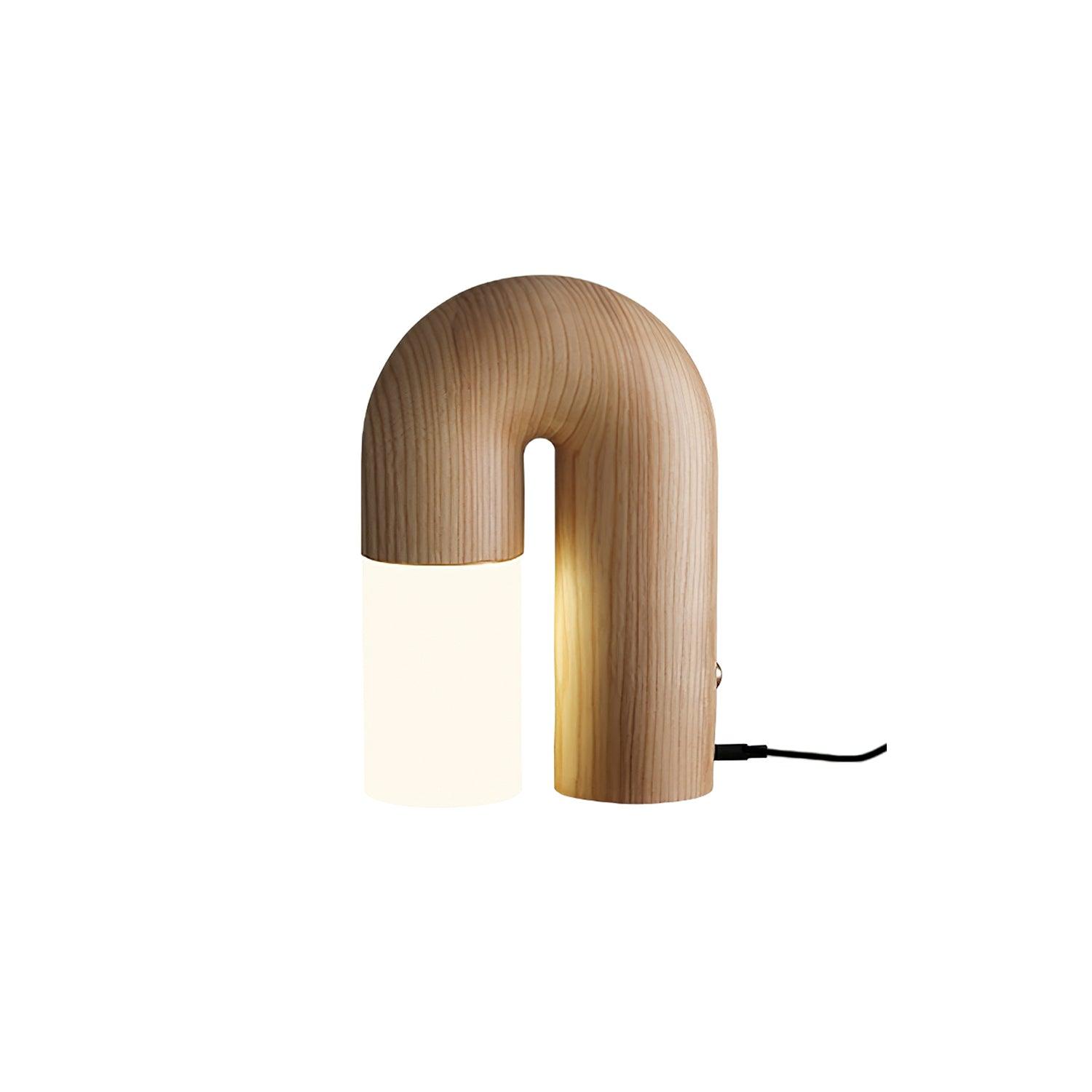 Arch Fashion Wood Table Lamp - Blowlighting