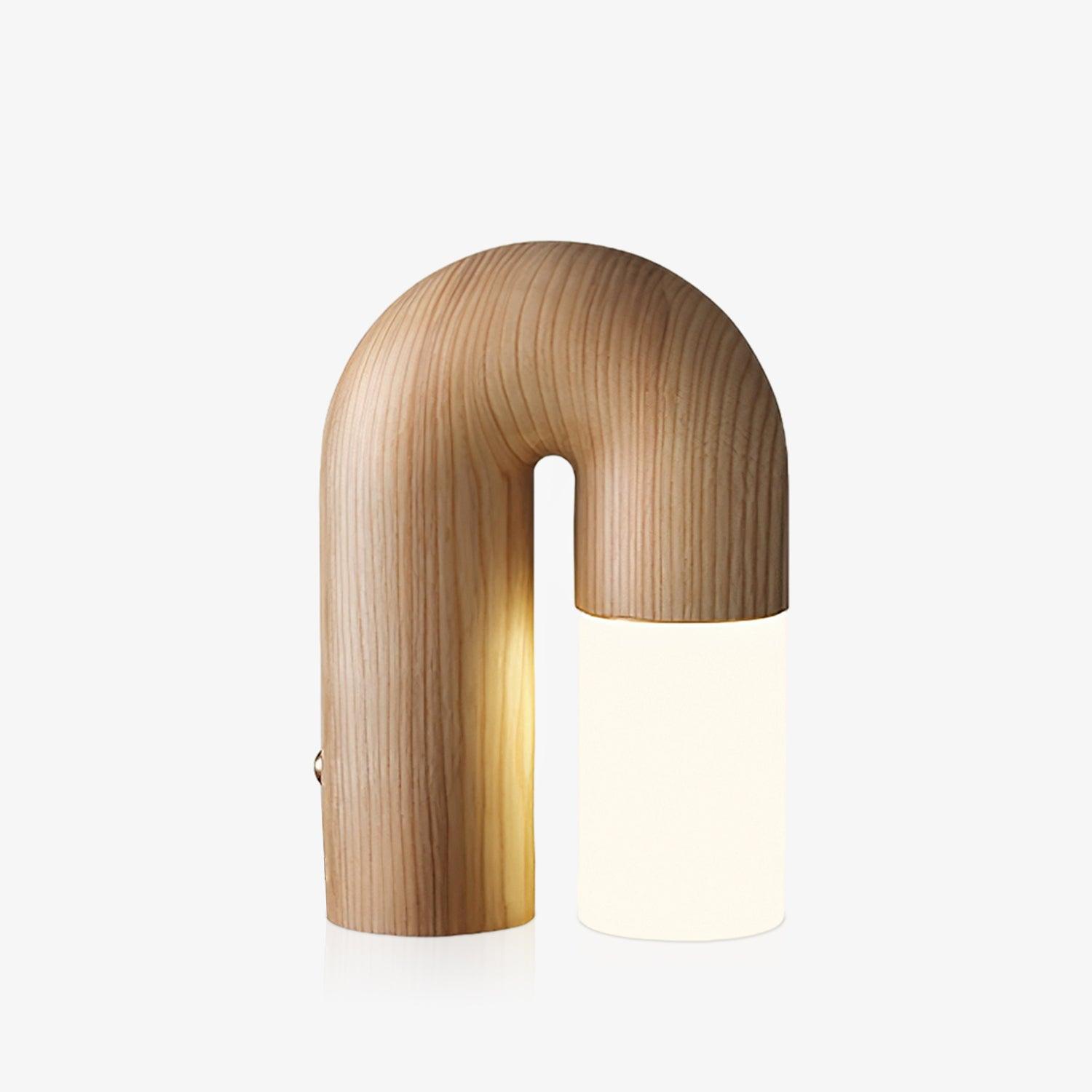 Arch Fashion Wood Table Lamp - Blowlighting