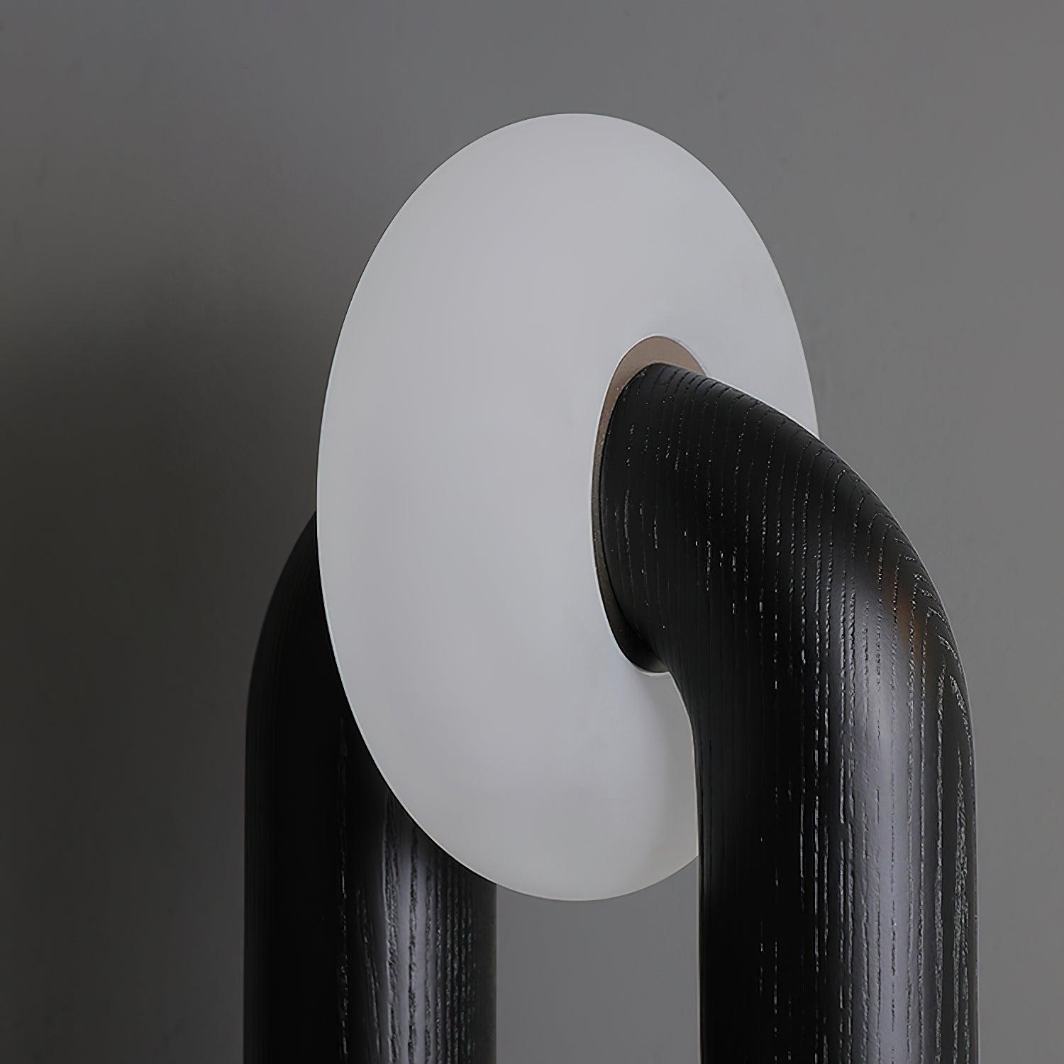 Lumen Vintage Wood Table Lamp - Blowlighting