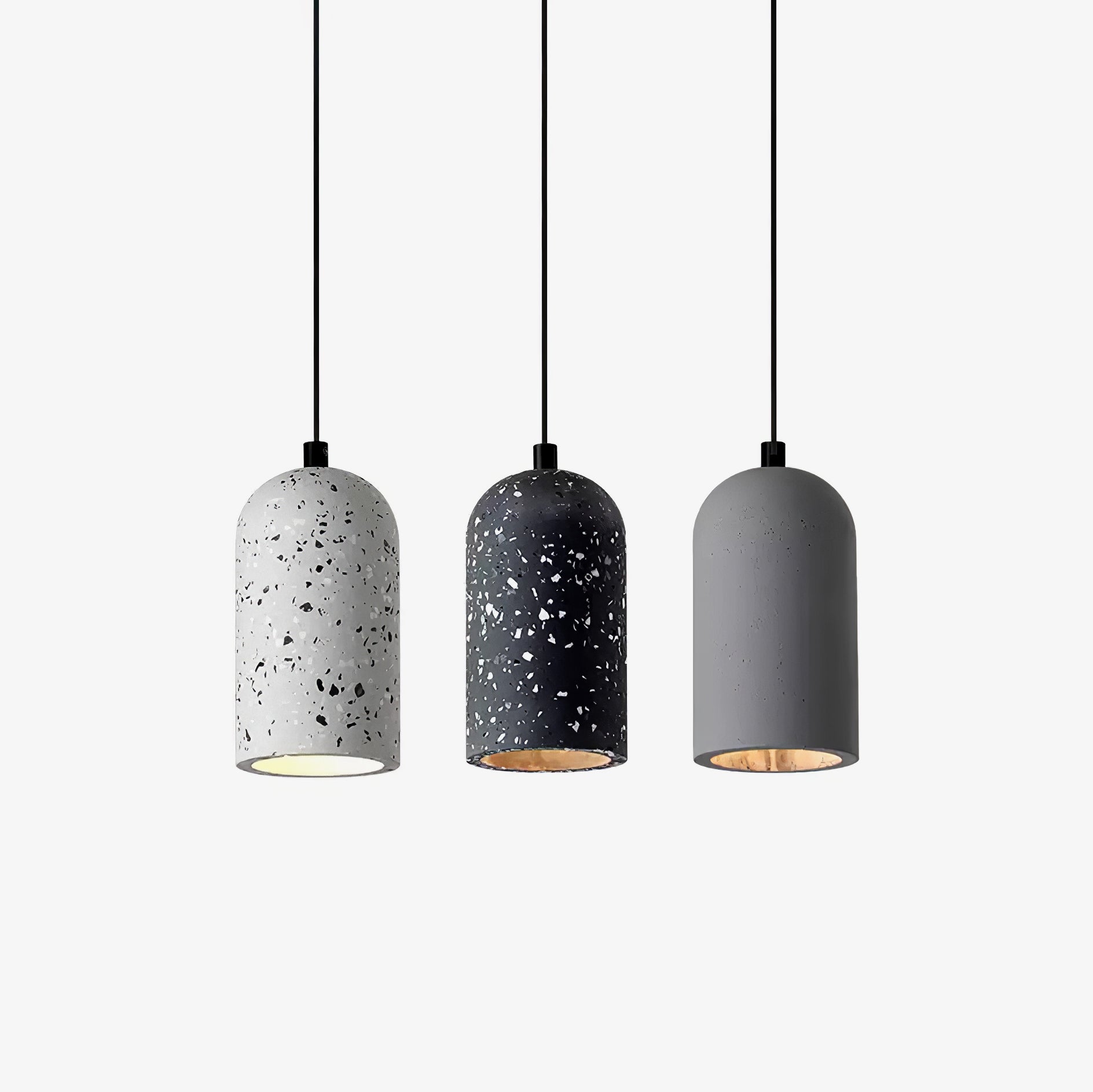 U Concrete Pendant Lamp - Blowlighting