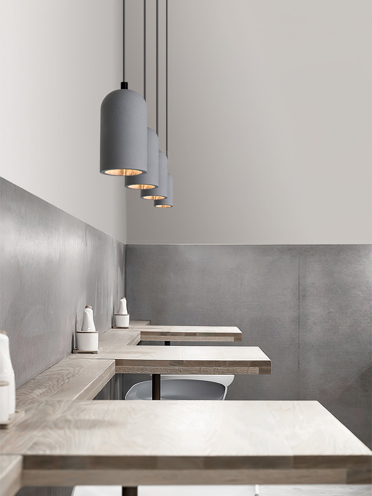 U Concrete Pendant Lamp - Blowlighting