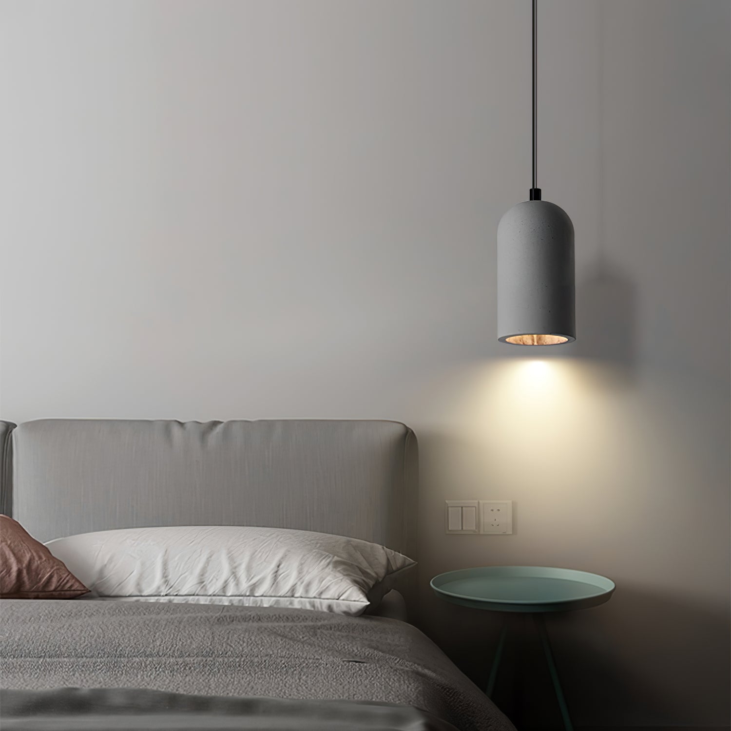 U Concrete Pendant Lamp - Blowlighting