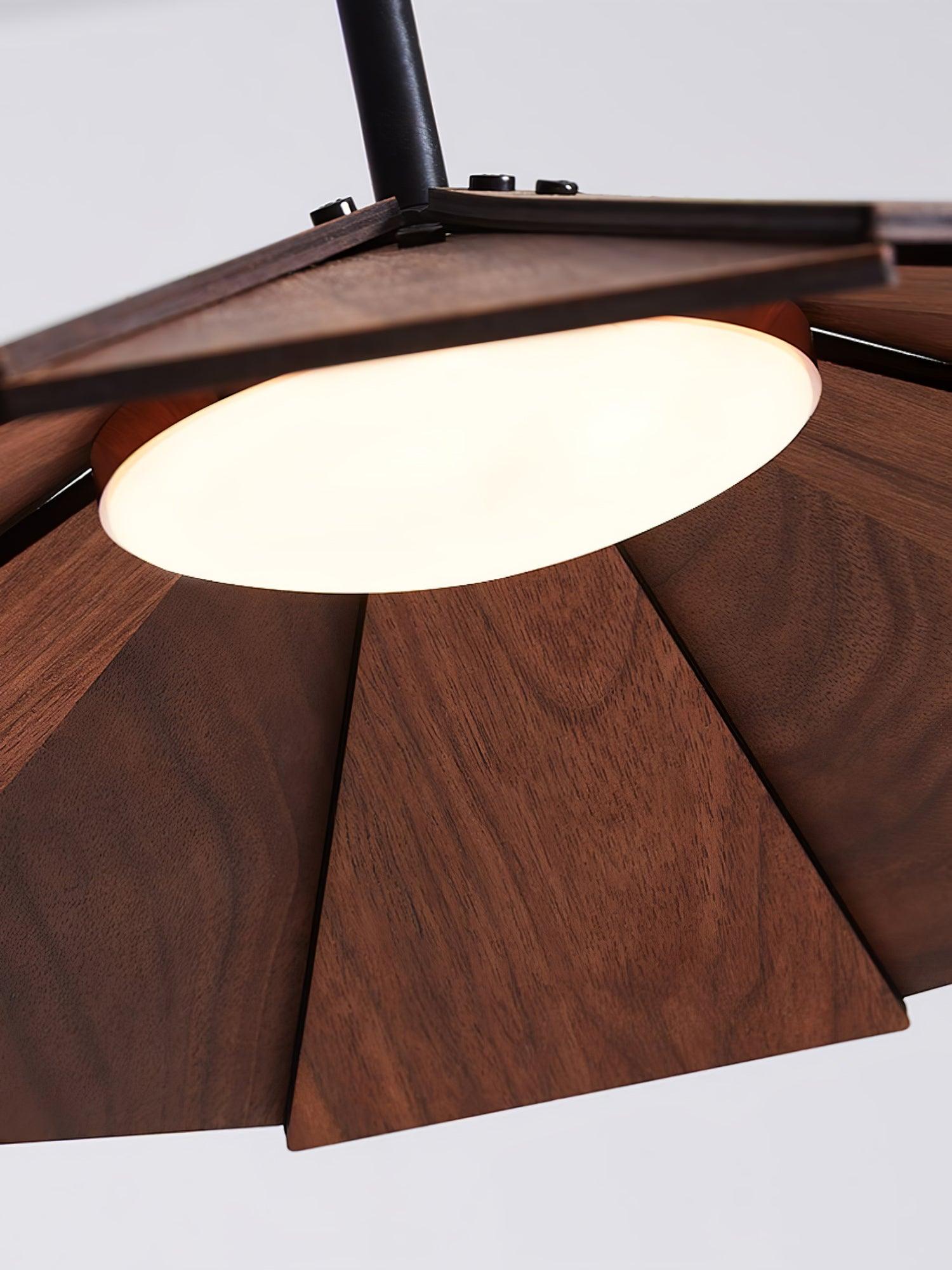 Umbrella Wooden Pendant Light - Blowlighting