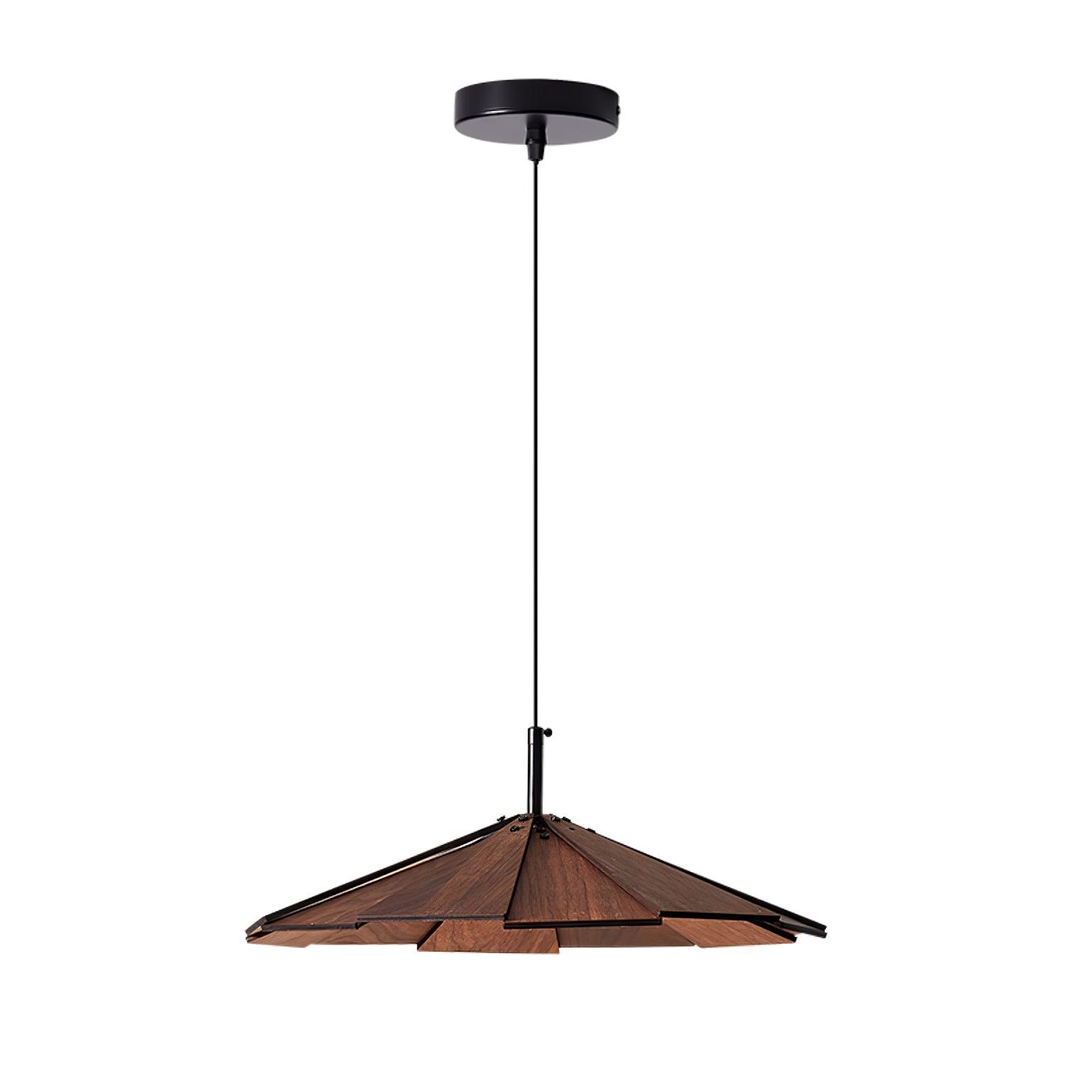 Umbrella Wooden Pendant Light - Blowlighting