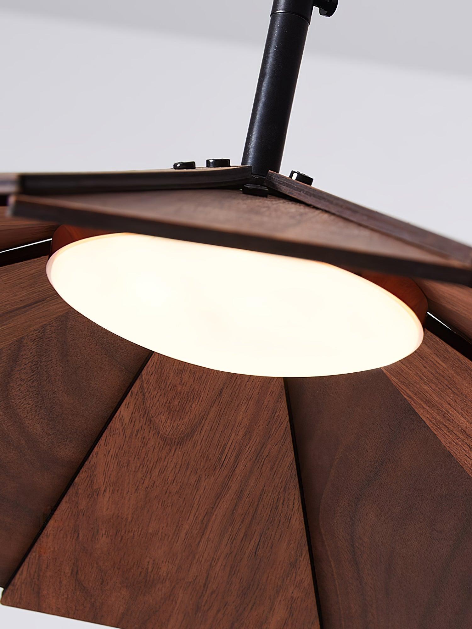 Umbrella Wooden Pendant Light - Blowlighting