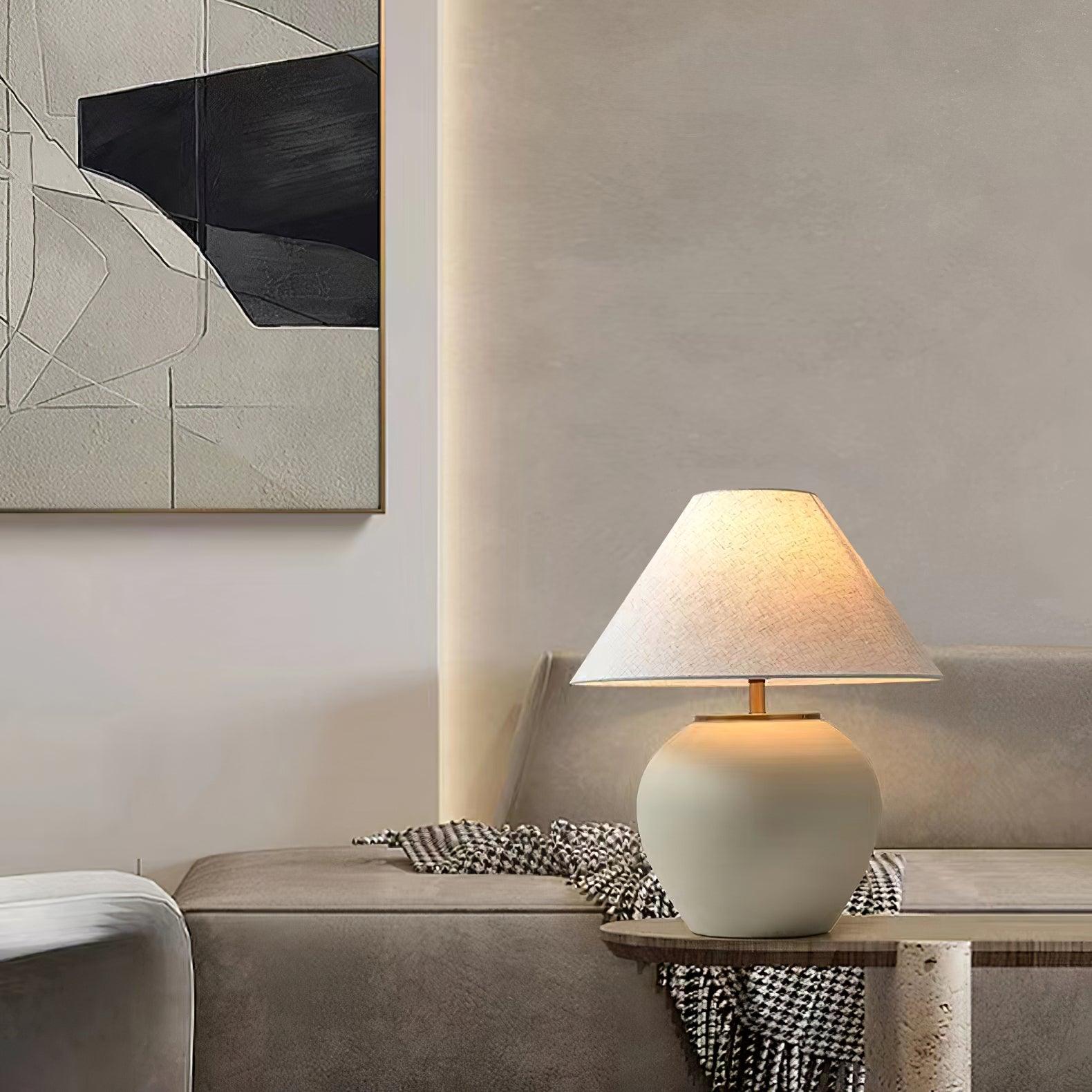 Etalis Ceramic Table Lamp - Blowlighting