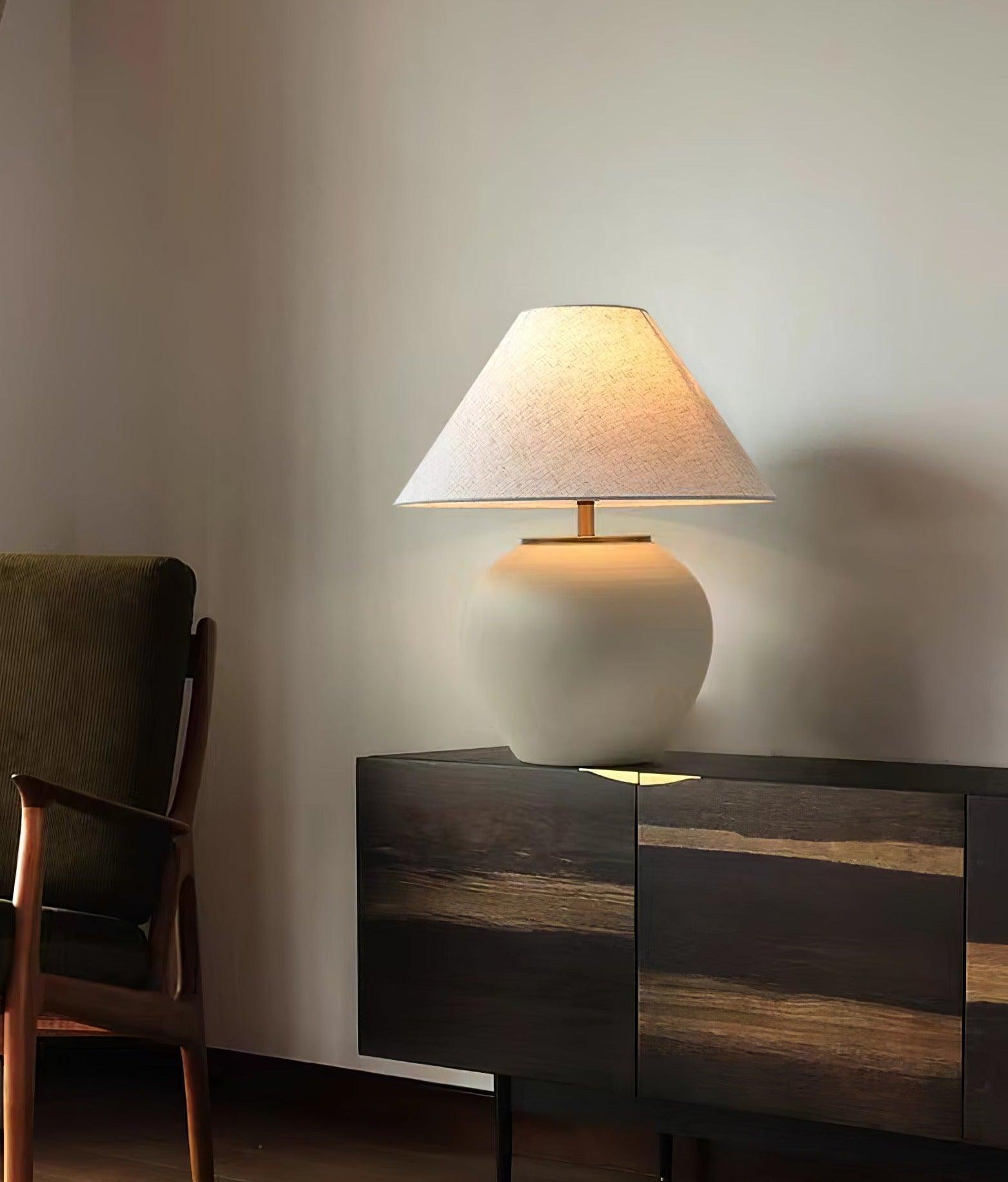 Etalis Ceramic Table Lamp - Blowlighting