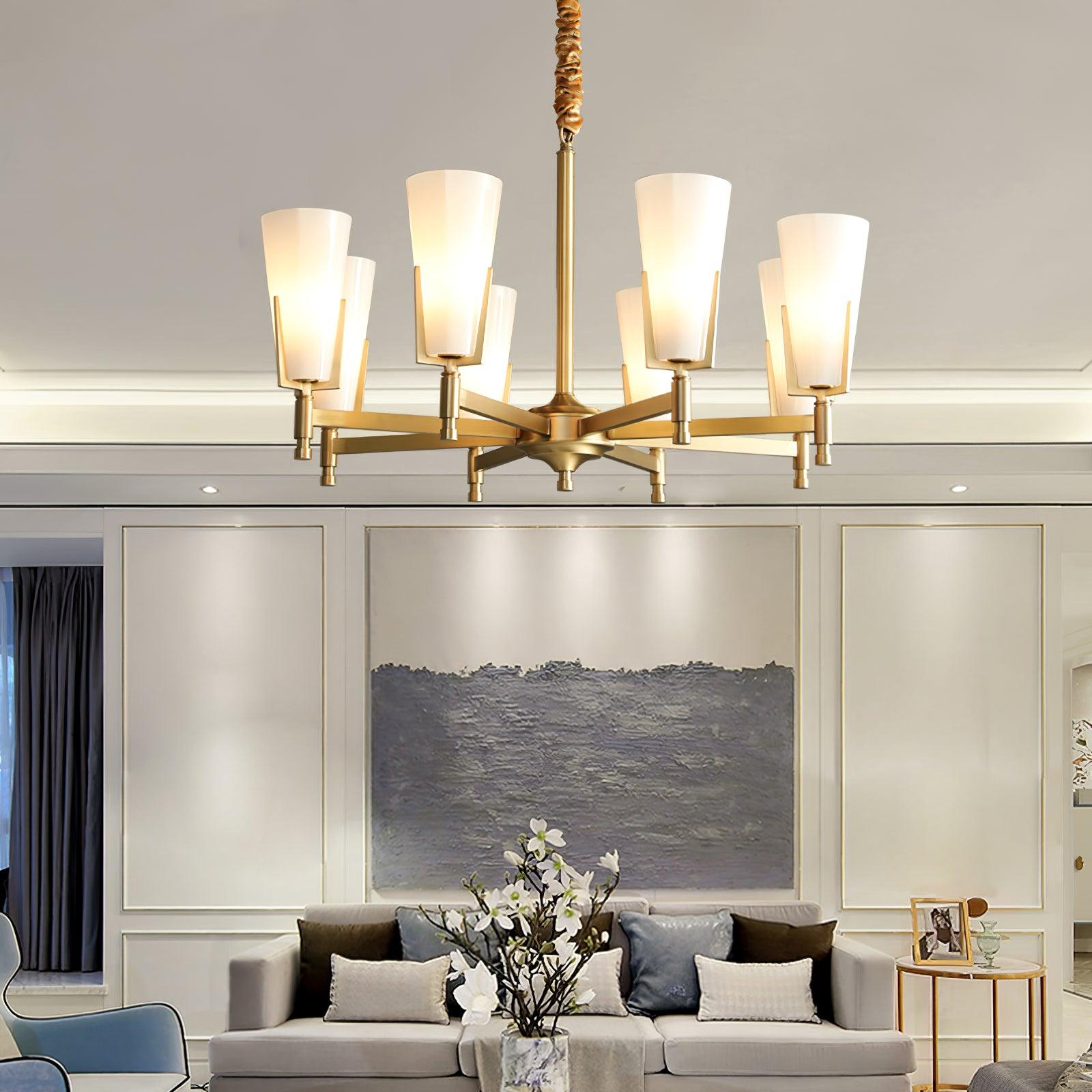 Upton Chandelier - Blowlighting