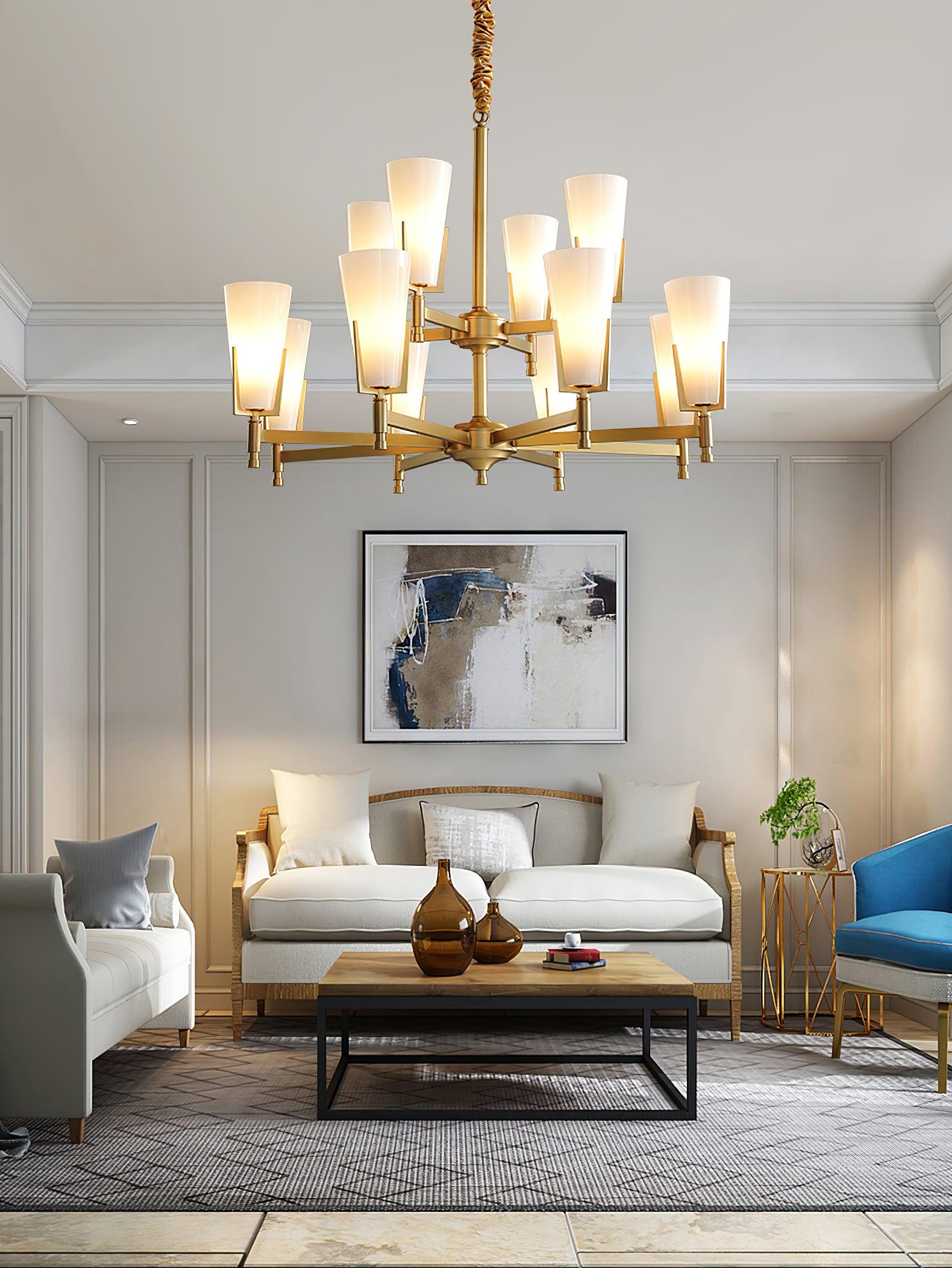 Upton Chandelier - Blowlighting