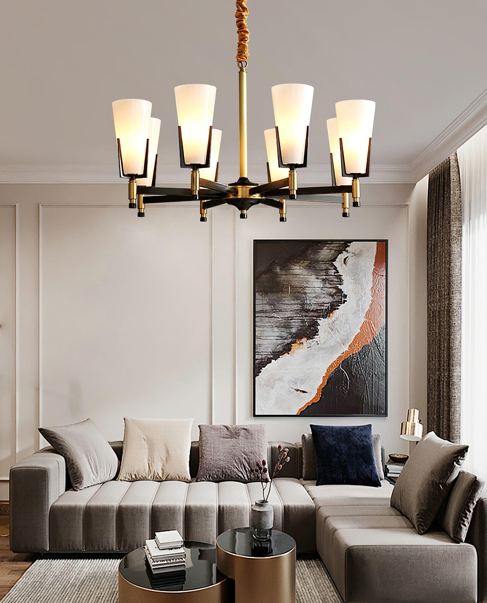 Upton Chandelier - Blowlighting
