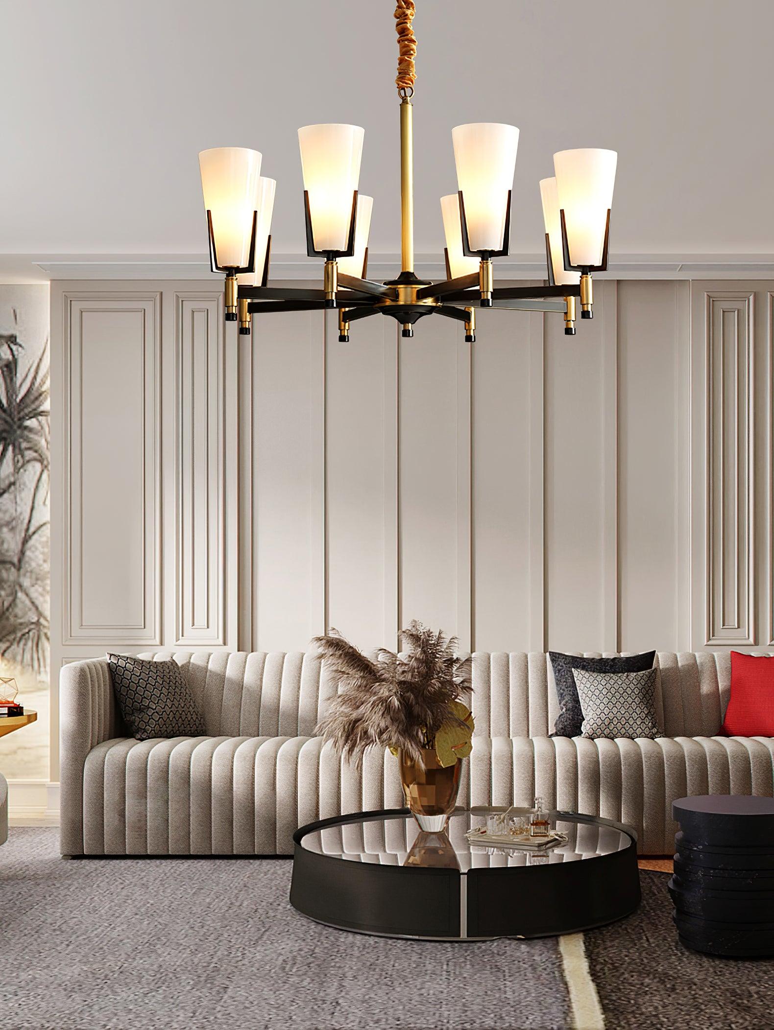 Upton Chandelier - Blowlighting