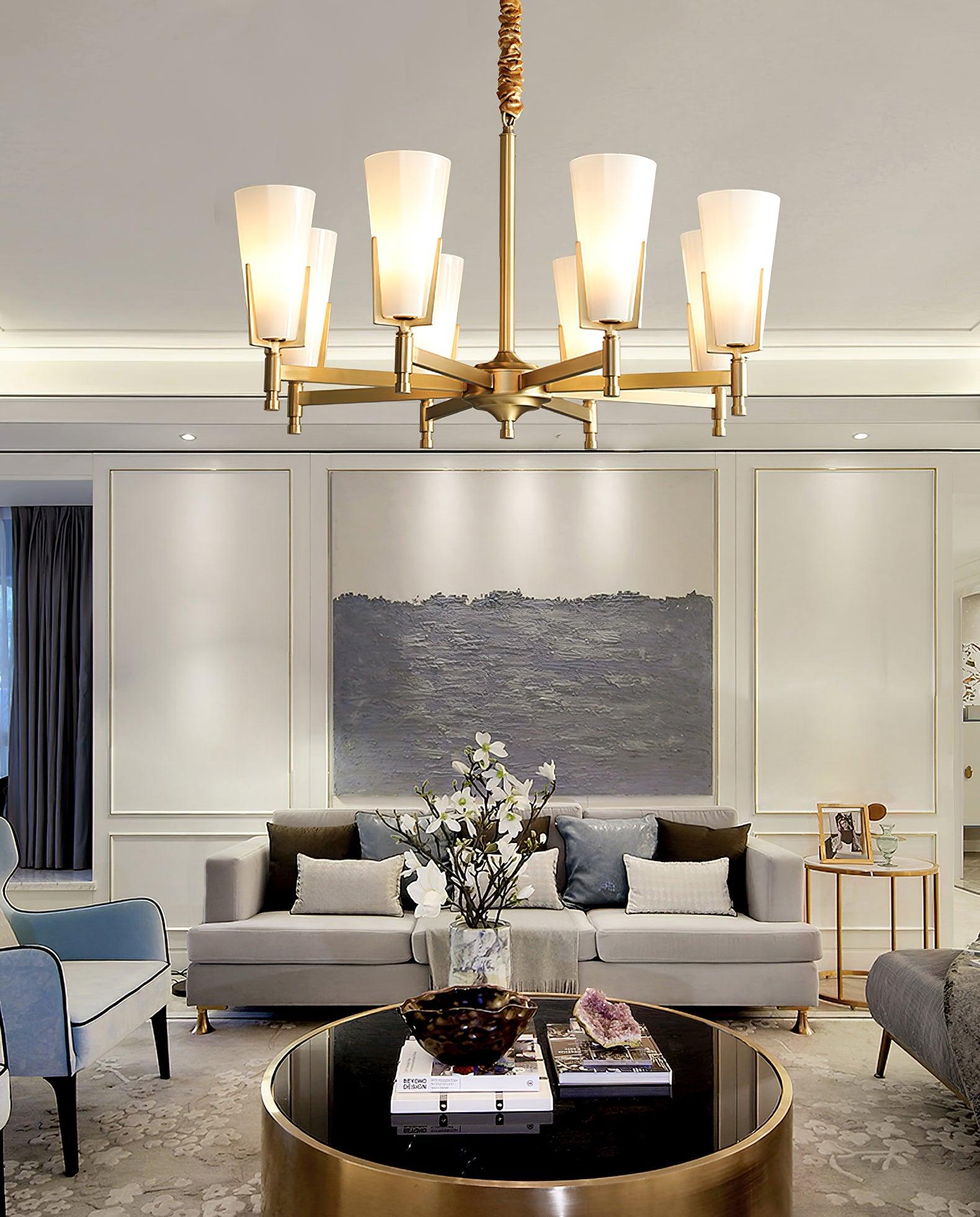 Upton Chandelier - Blowlighting