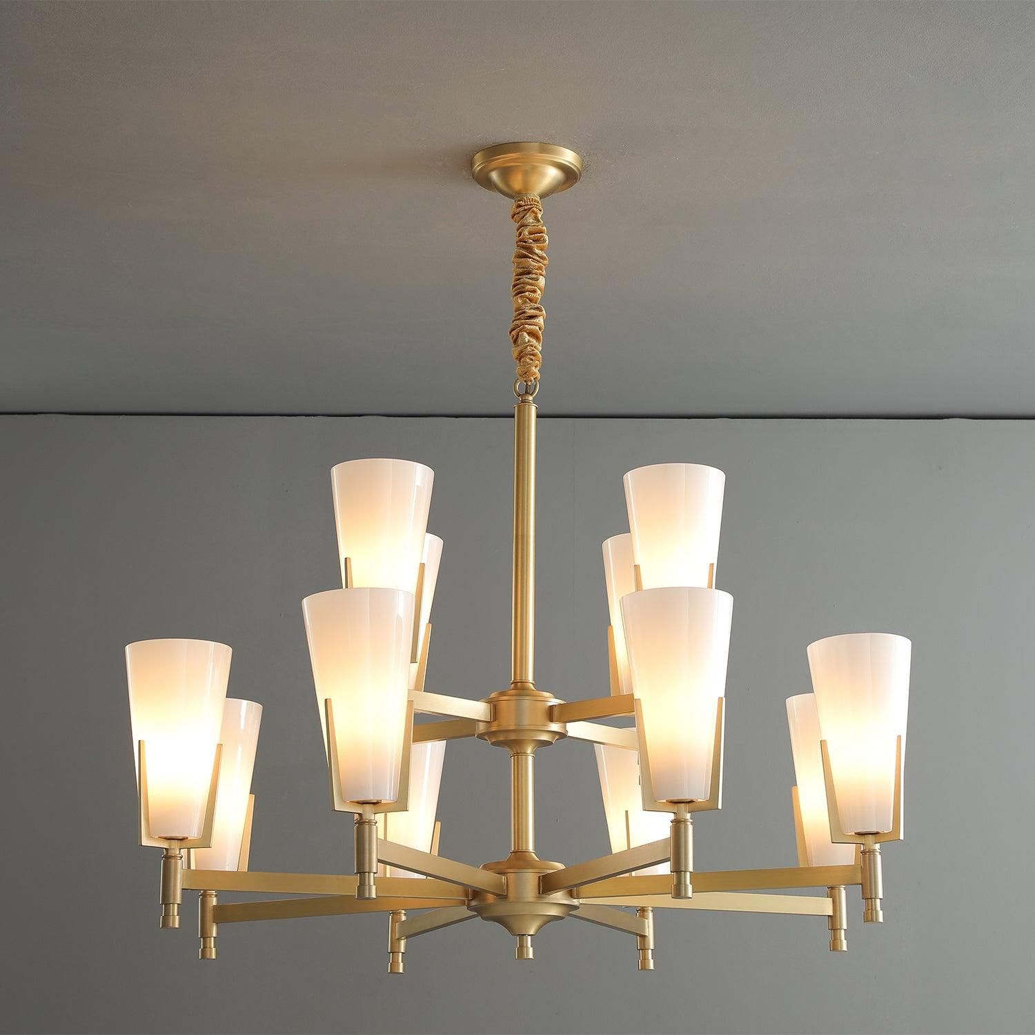 Upton Chandelier - Blowlighting