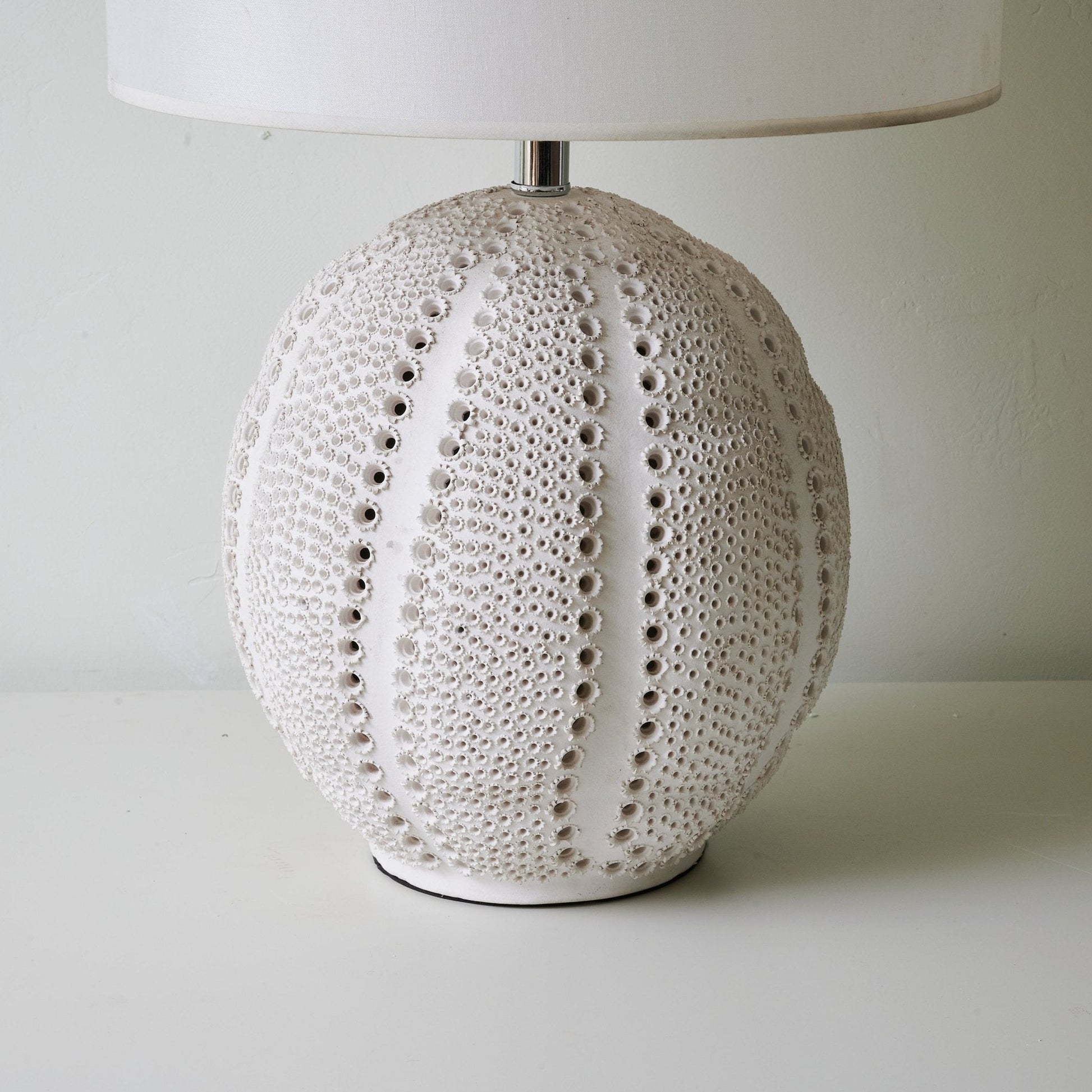 Urchin Textured Ceramic Table Lamp - Blowlighting