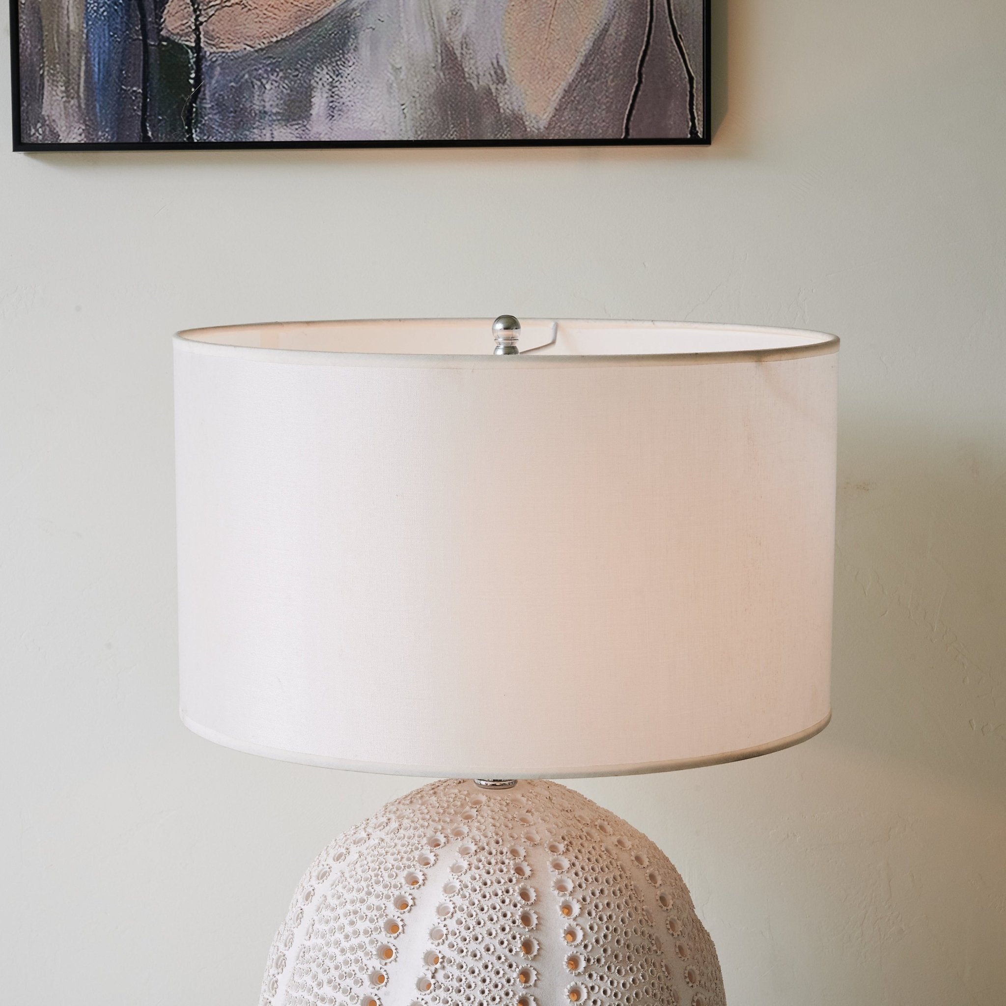 Urchin Textured Ceramic Table Lamp - Blowlighting