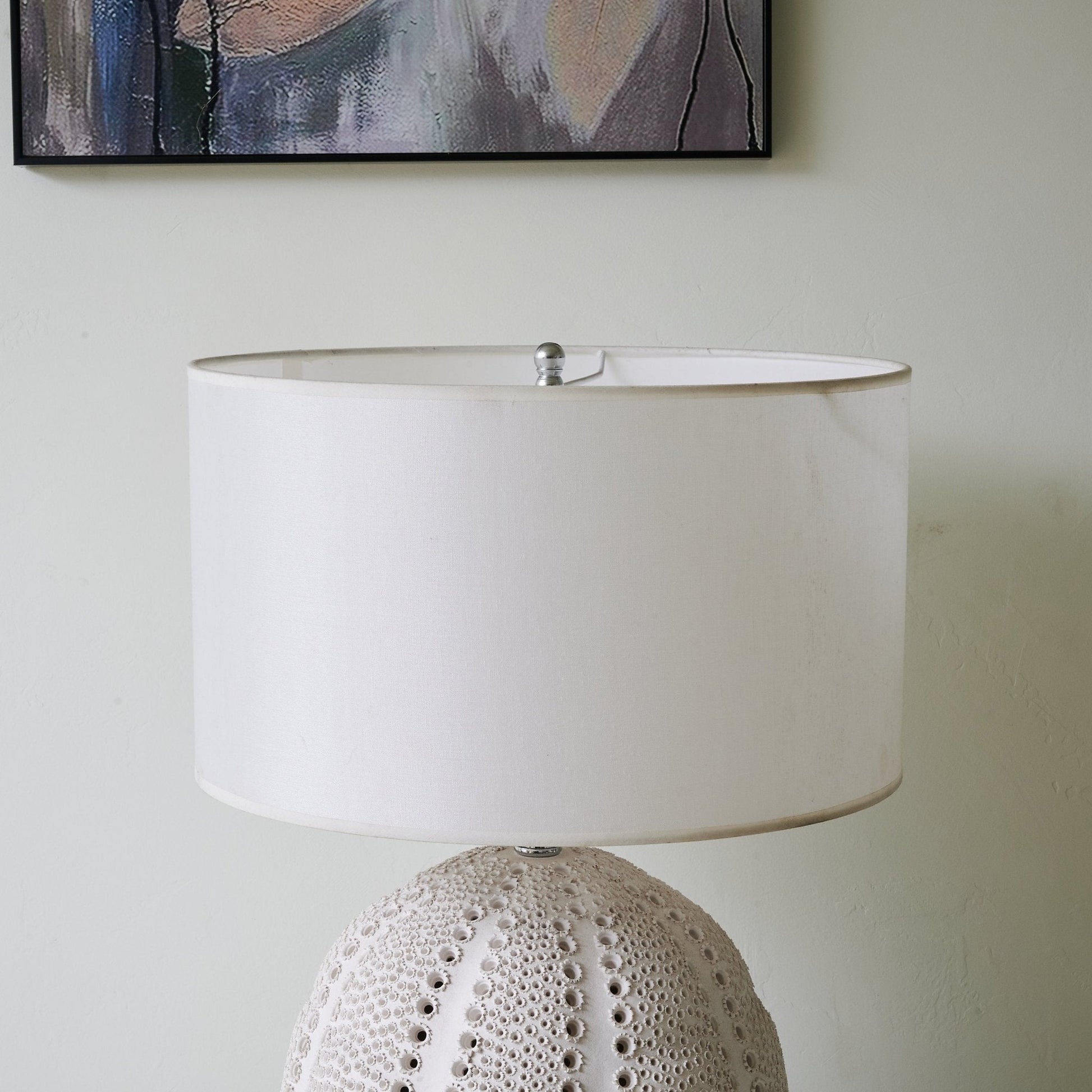 Urchin Textured Ceramic Table Lamp - Blowlighting
