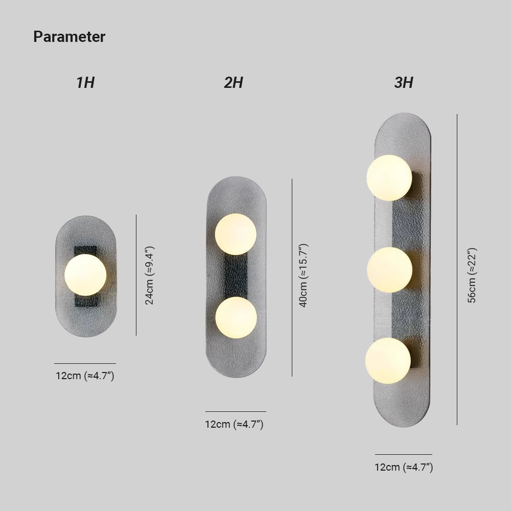 Lustra Wall Lamp Modular Disc Metal