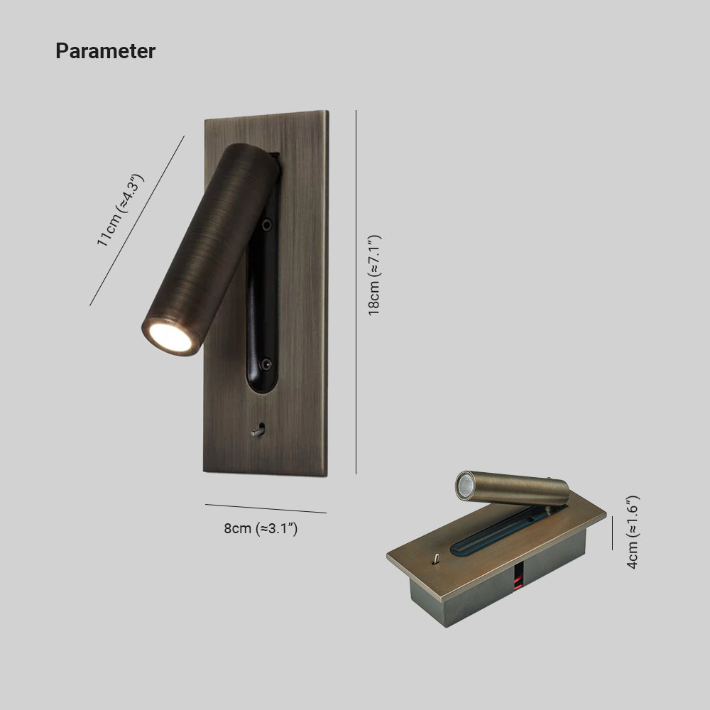 Vesperse Industrial Wall Lamp