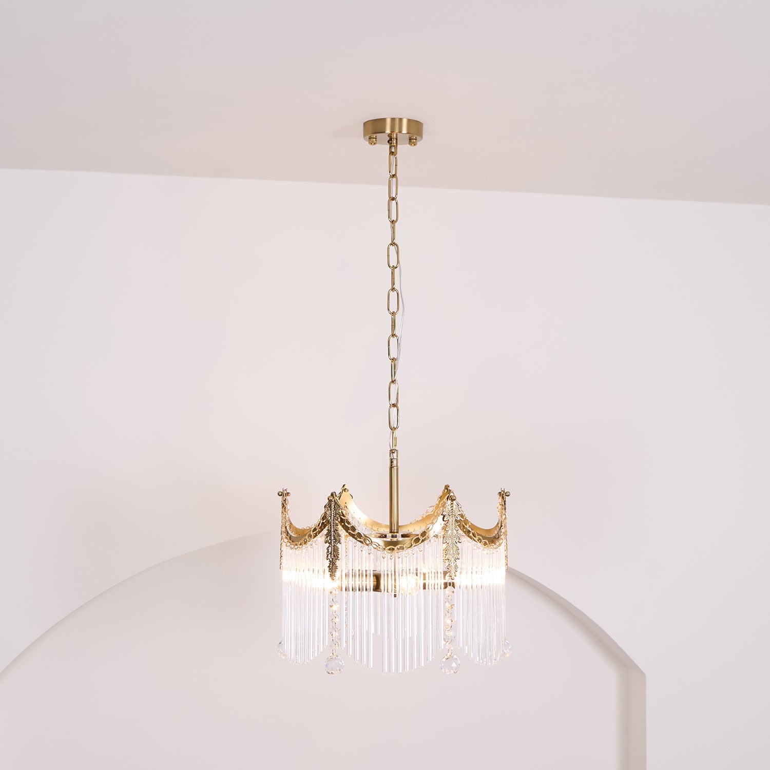 Vacarro Chandelier - Blowlighting