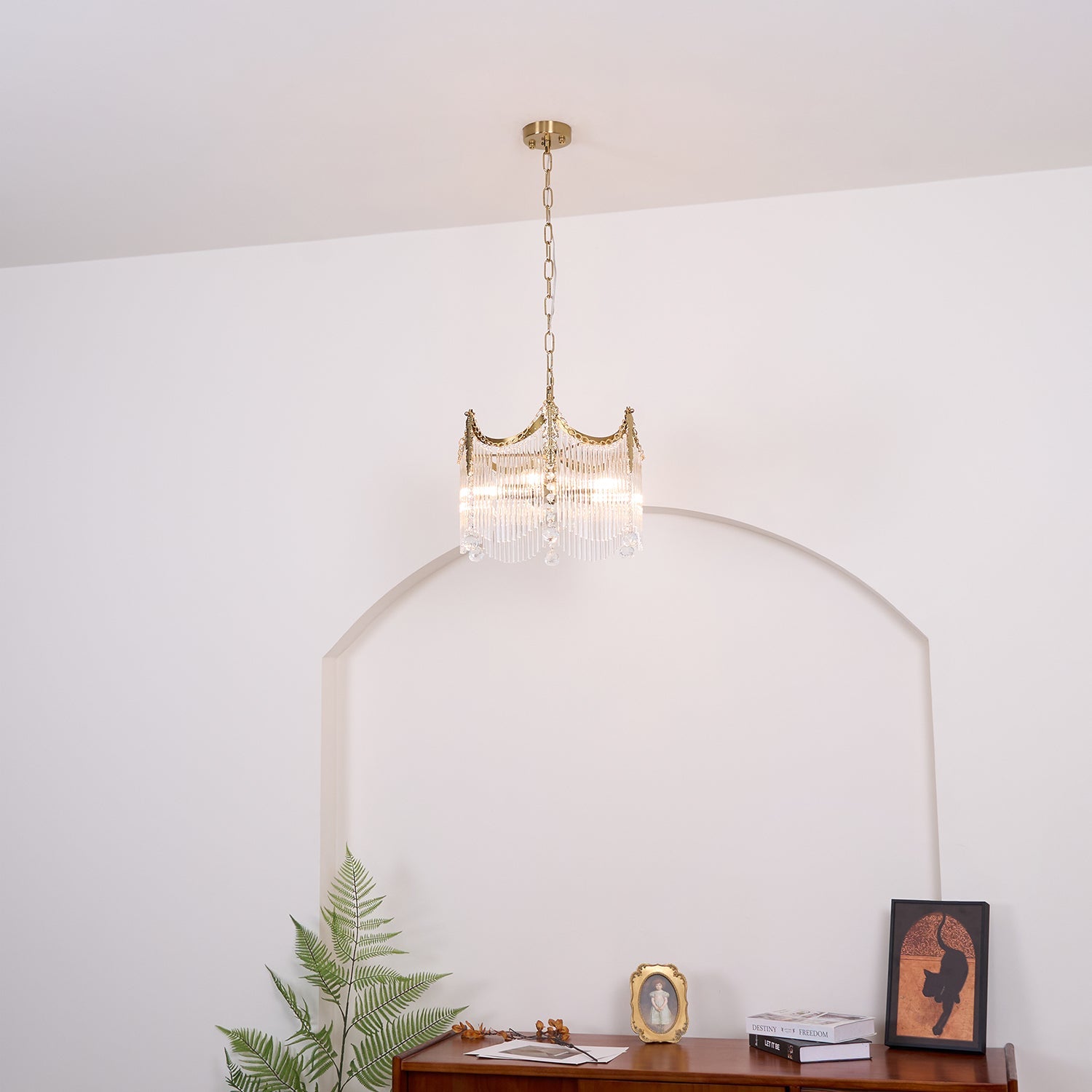 Vacarro Chandelier - Blowlighting