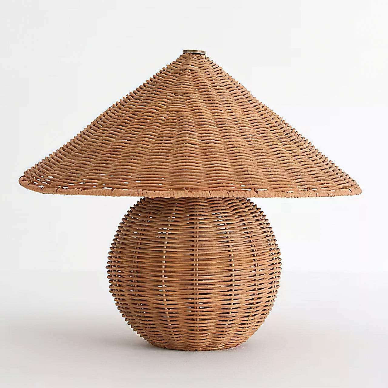 Bobine Rustic Rattan Table Light