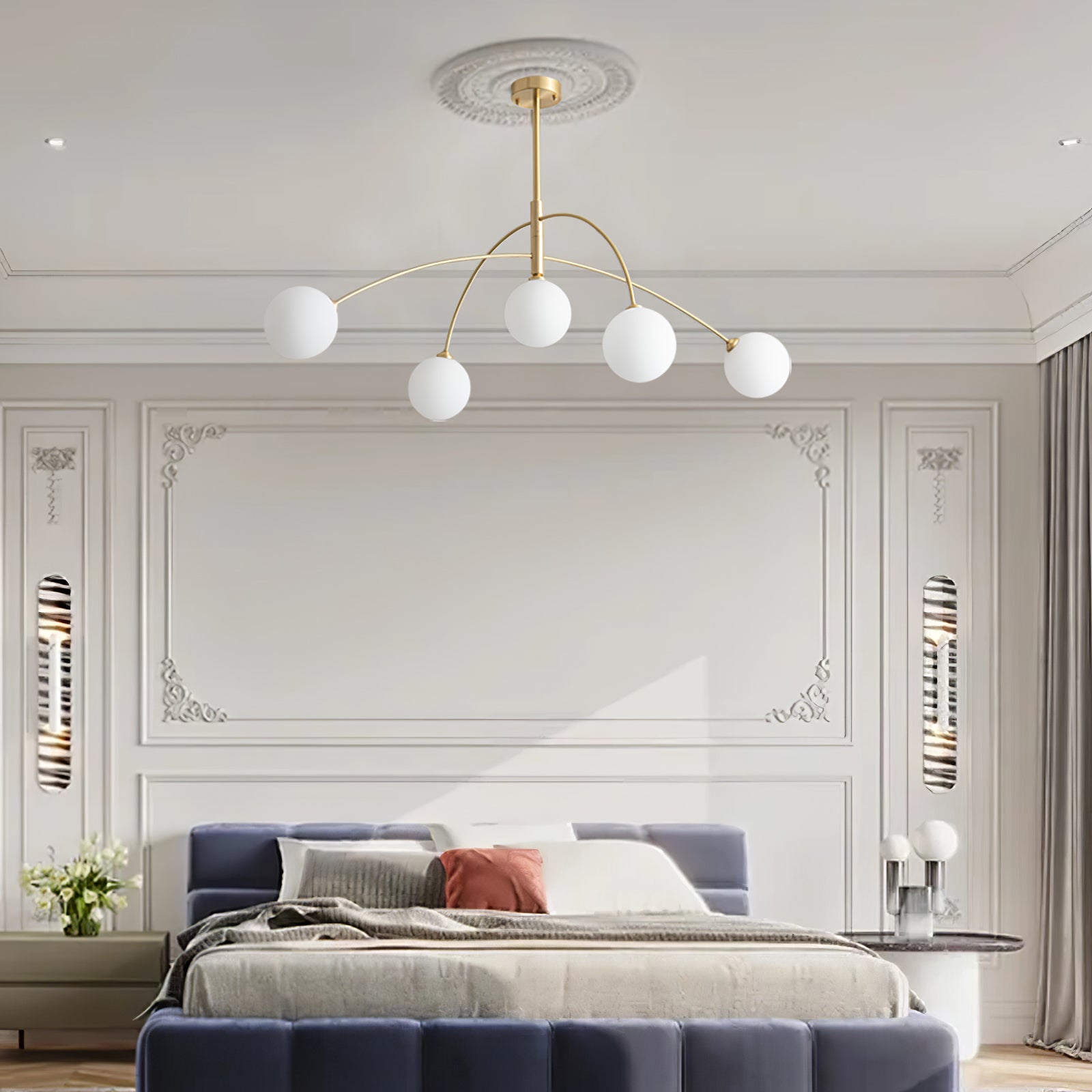 Valentina Arc Chandelier - Blowlighting