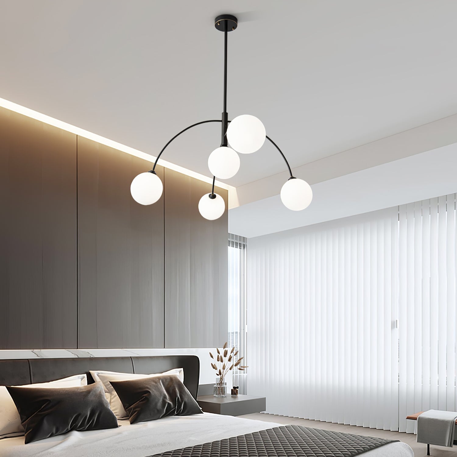 Valentina Arc Chandelier - Blowlighting