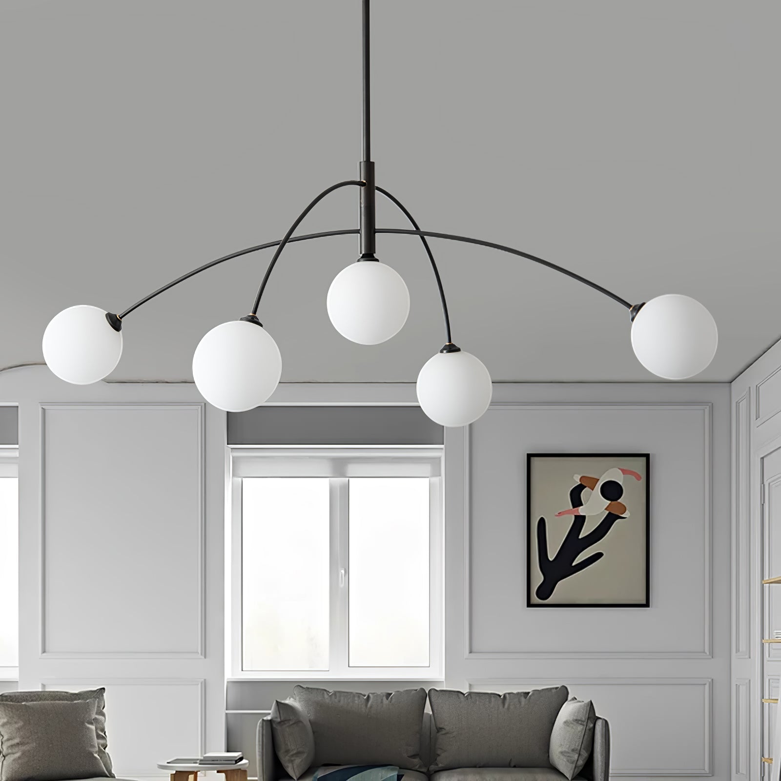 Valentina Arc Chandelier - Blowlighting