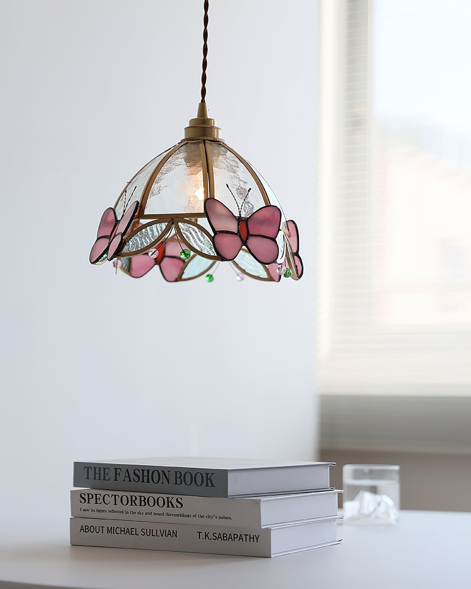 Valinte Bohemian Glass Pendant Light