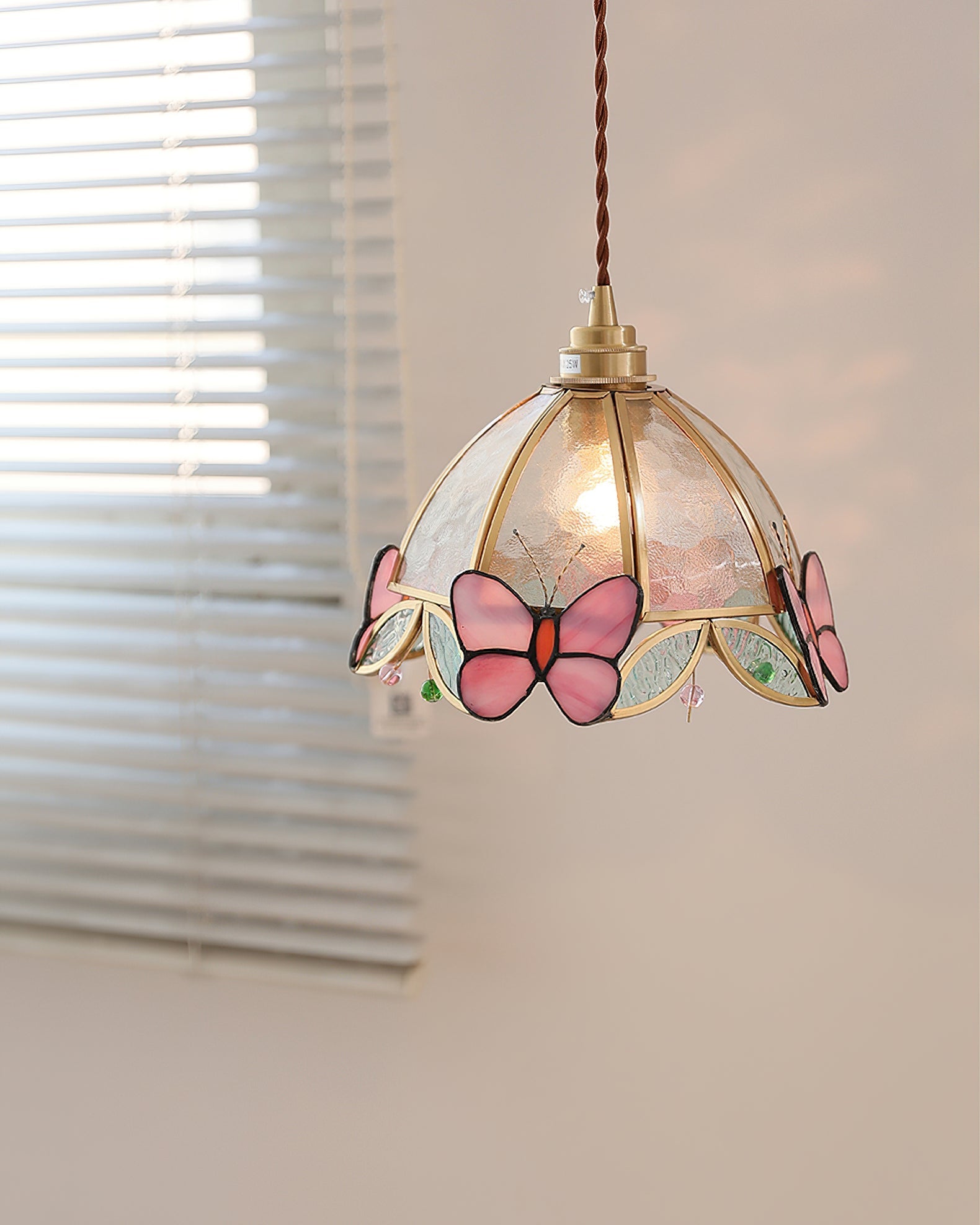 Valinte Bohemian Glass Pendant Light