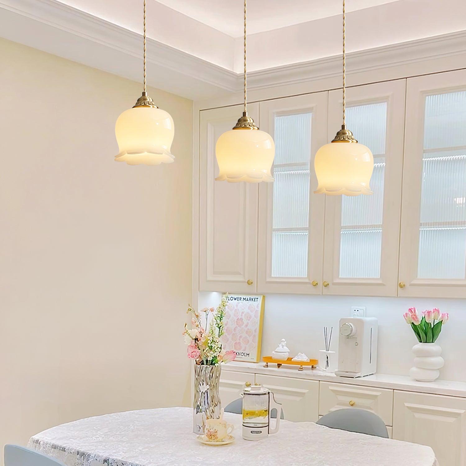 Valley flower Pendant Swag Lamp - Blowlighting