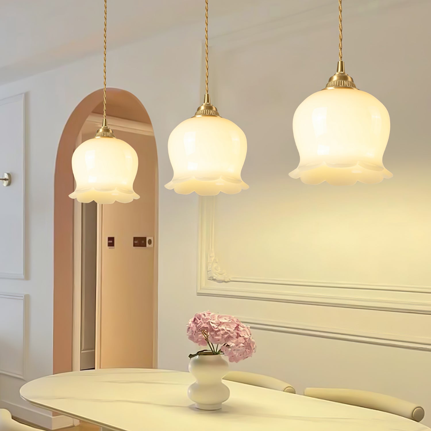 Valley flower Pendant Swag Lamp - Blowlighting