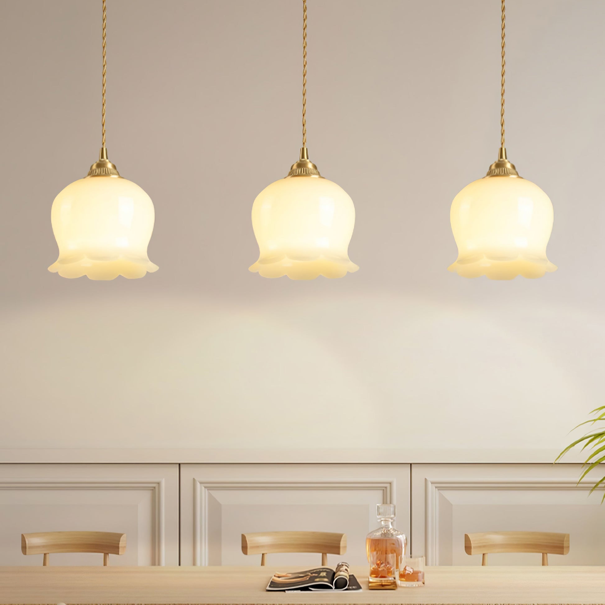 Valley flower Pendant Swag Lamp - Blowlighting