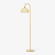 Rattan Arch Floor Lamp - Blowlighting