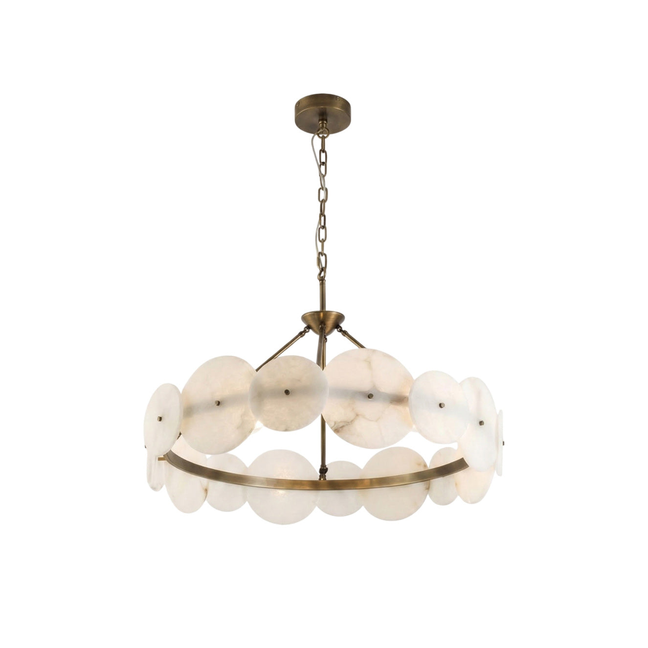 Varaluz Modern Alabaster Chandelier