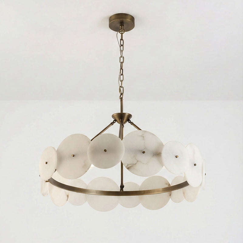 Varaluz Modern Alabaster Chandelier