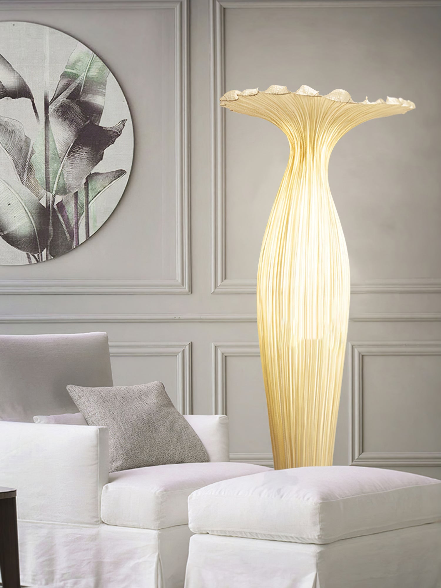 Vase Fabric Floor Lamp - Blowlighting