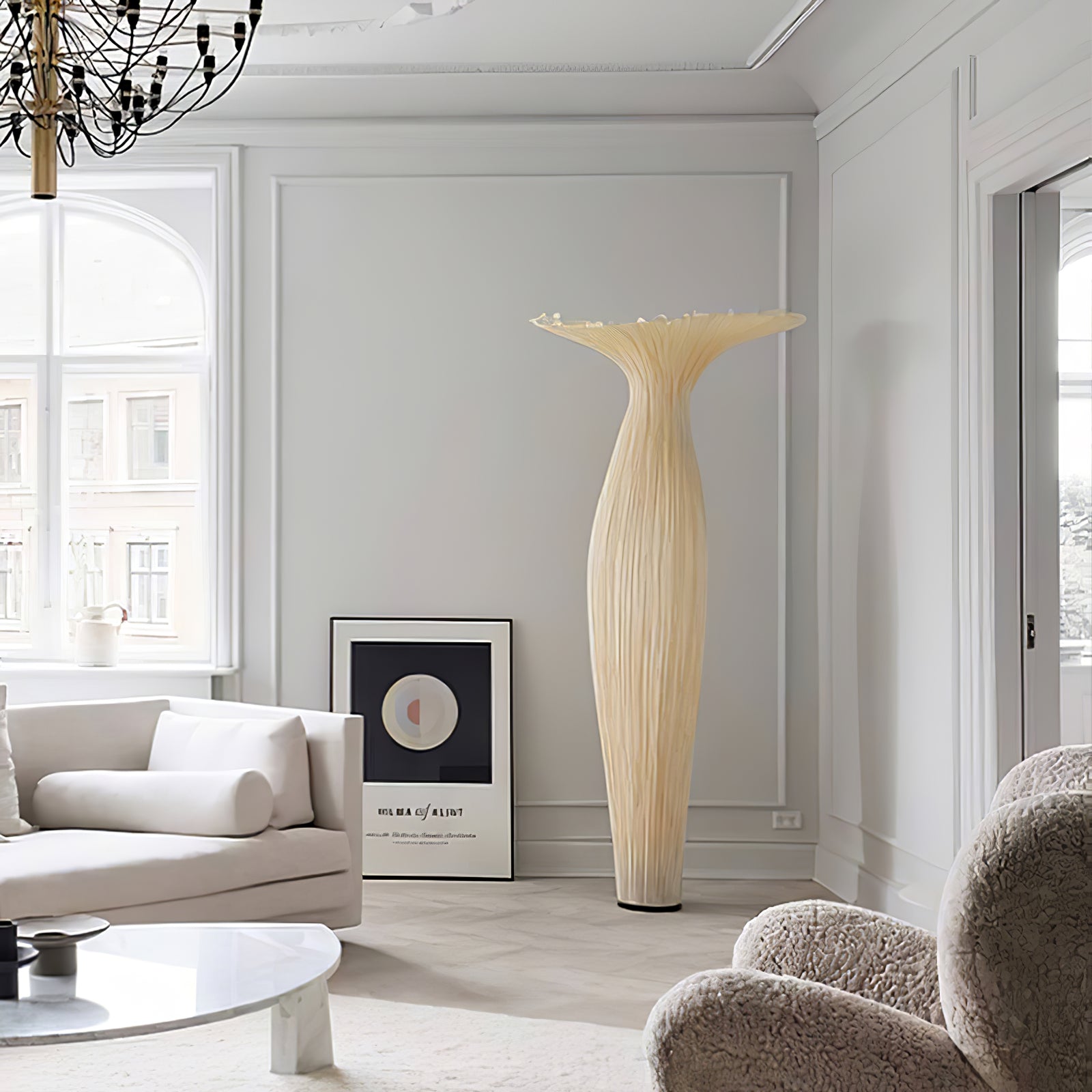 Vase Fabric Floor Lamp - Blowlighting