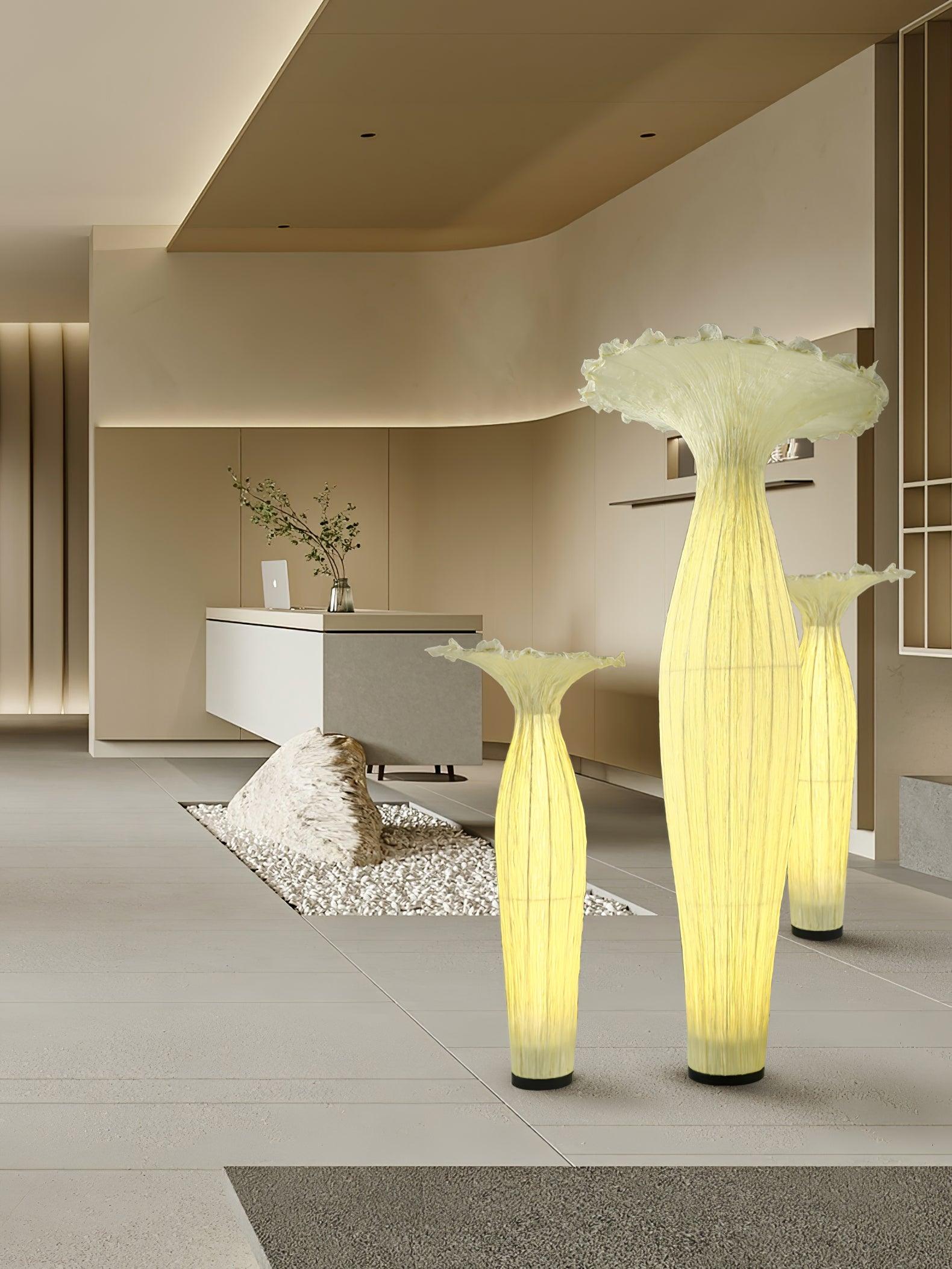 Vase Fabric Floor Lamp - Blowlighting